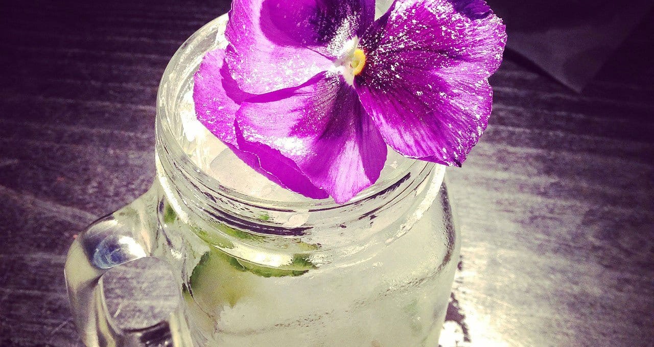 There’s Nothing Like Flowers to Suit Your Summer Fancy and Your Fancy Cocktails