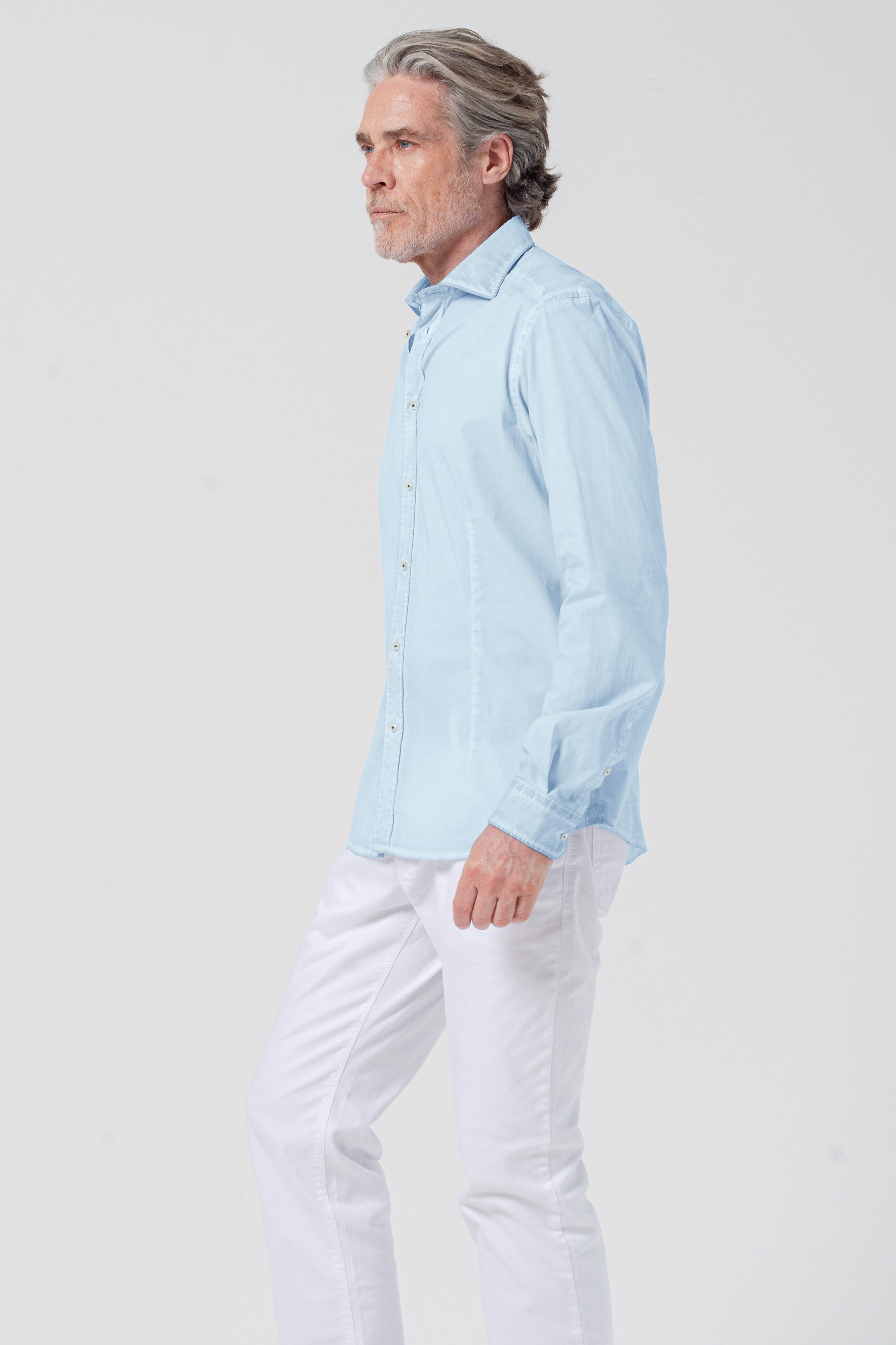 Slim Fit Poplin Shirt - Aria