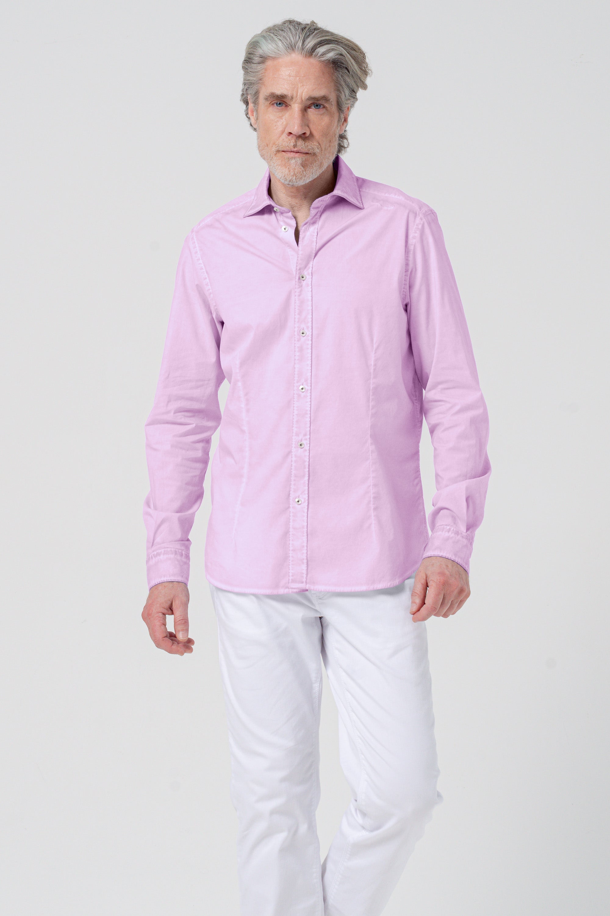 Camicia Popeline Collo Francese - Quarzo