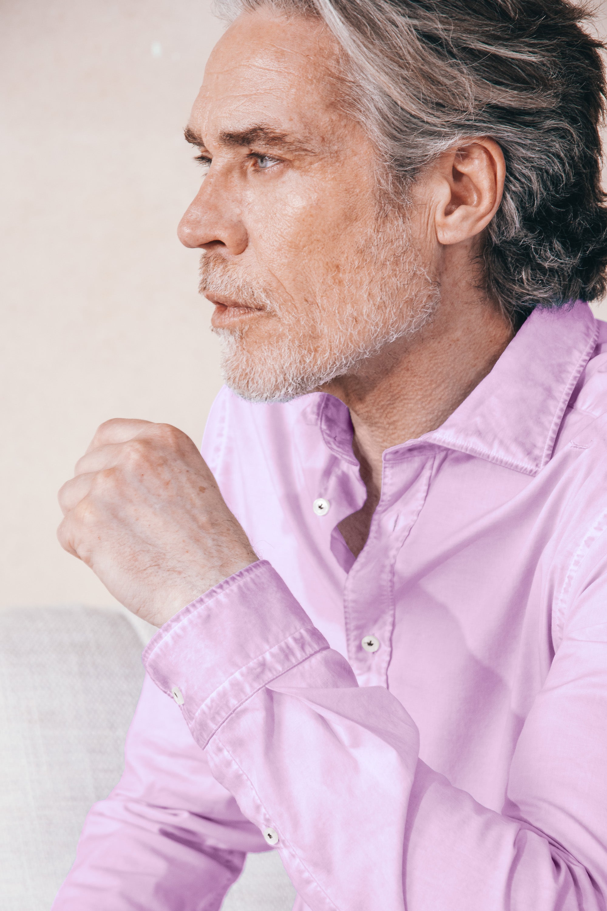 Camicia Popeline Collo Francese - Quarzo