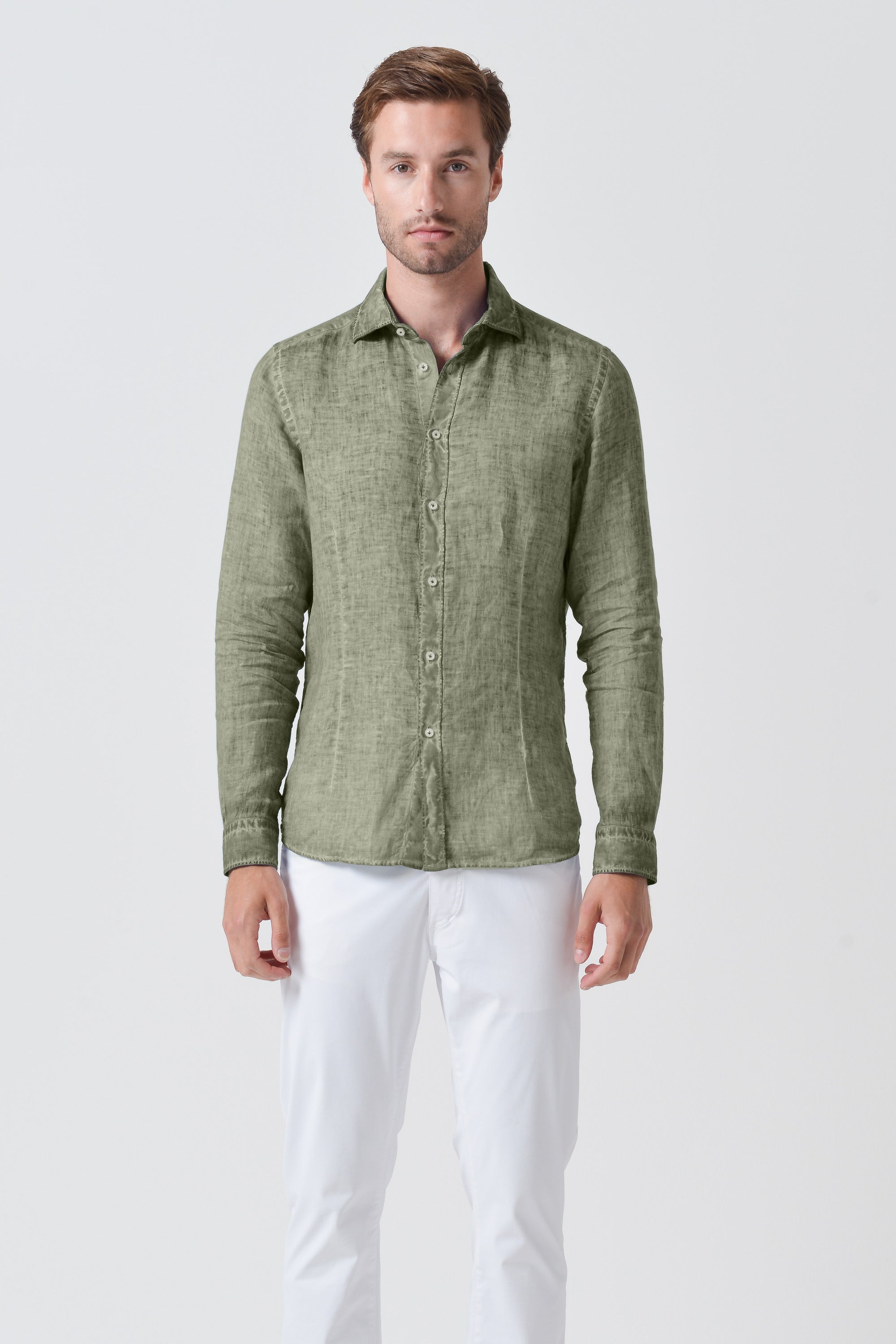 Slim Fit Linen Shirt - Willy's