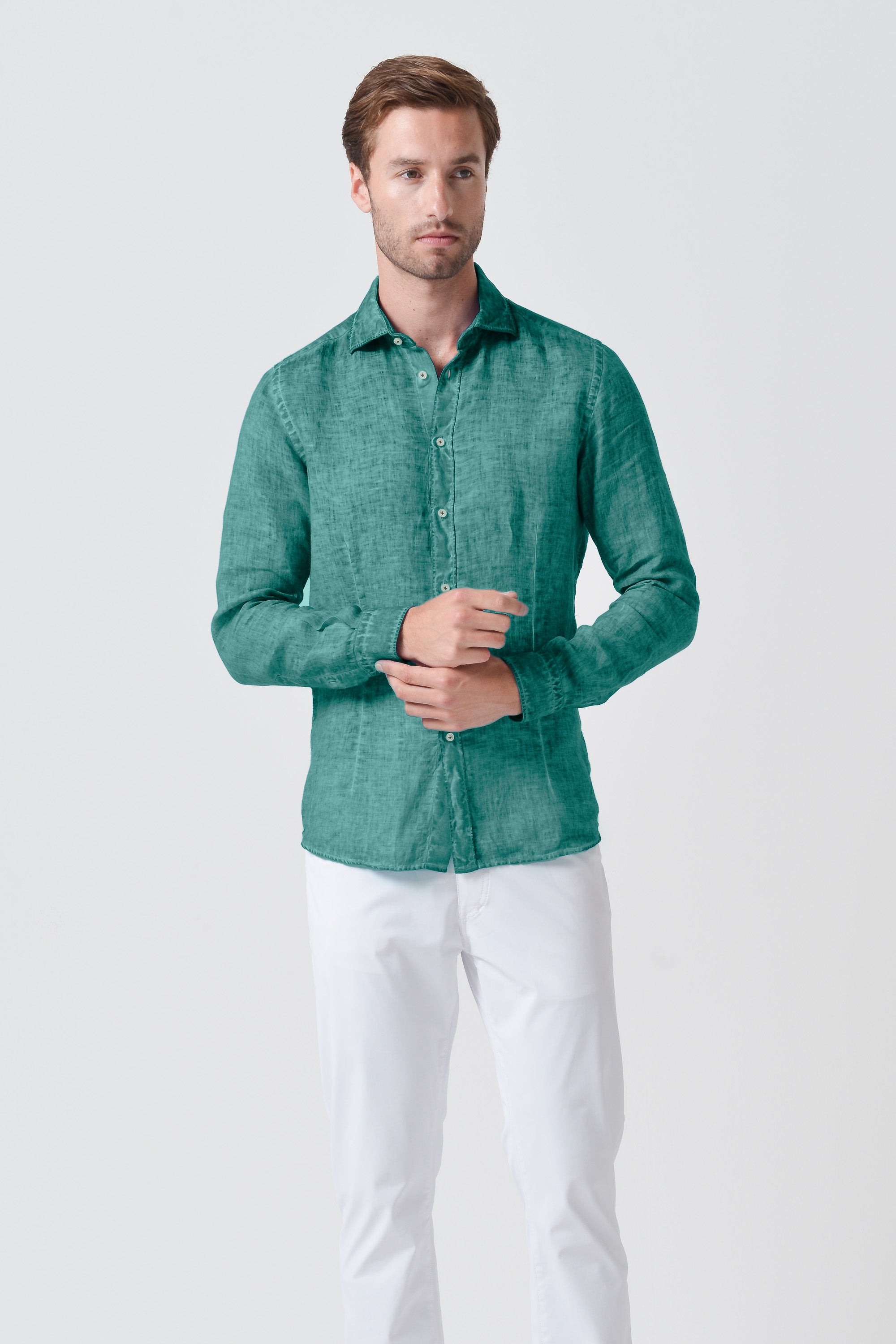 Camicia French Lino - Bahama