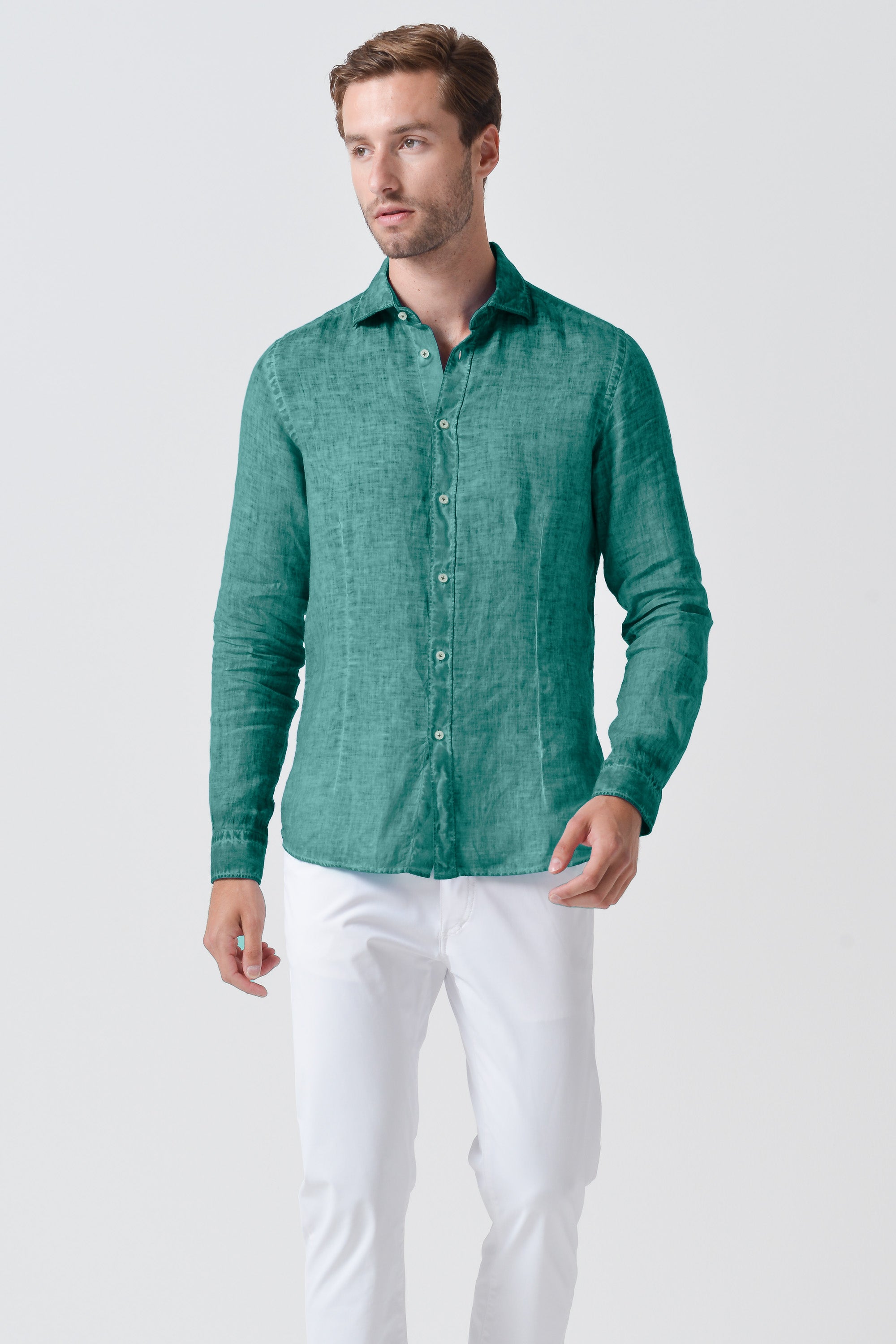Camicia French Lino - Bahama