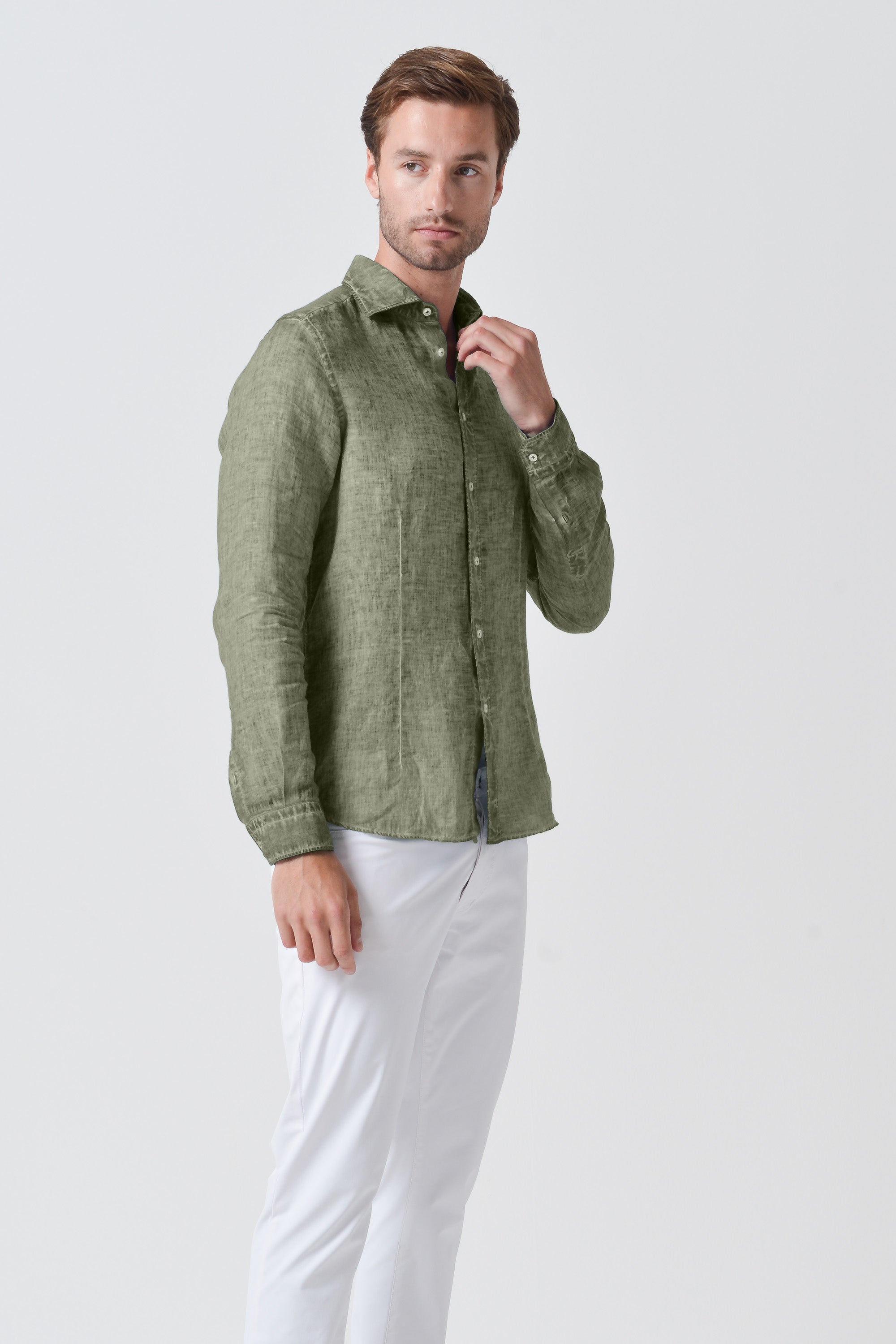 Slim Fit Linen Shirt - Willy's