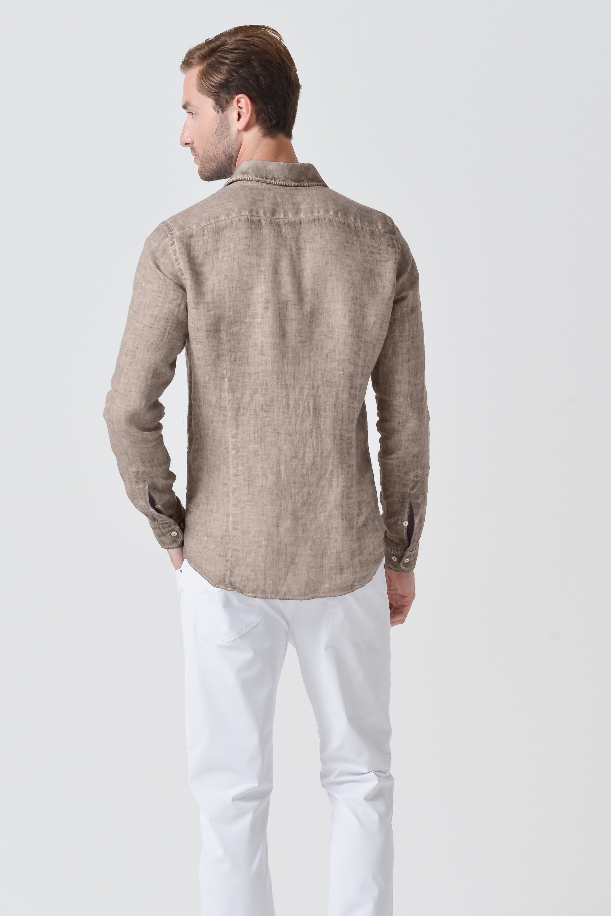 Slim Fit Linen Shirt - Corda