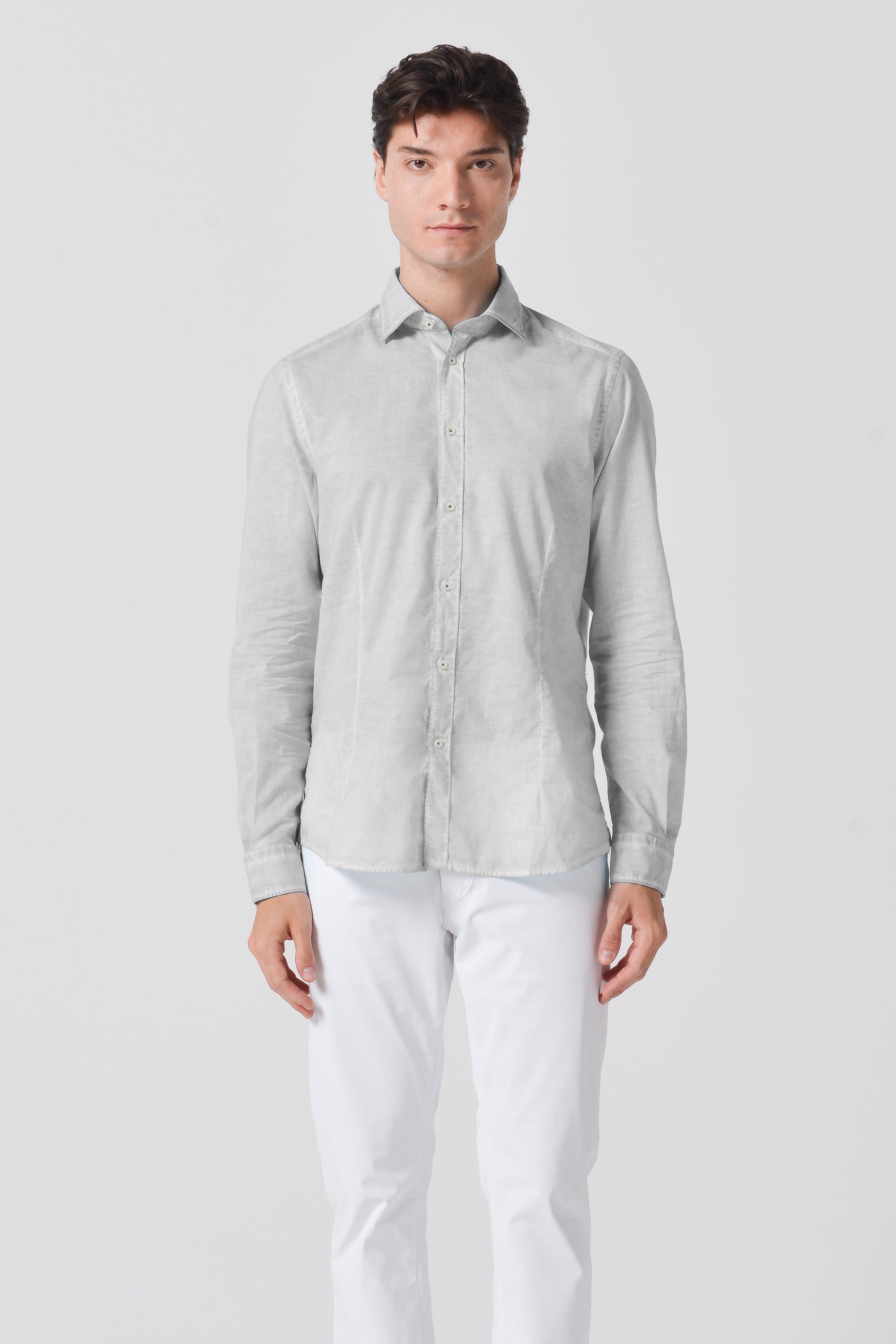Camicia French Voile - Marmo