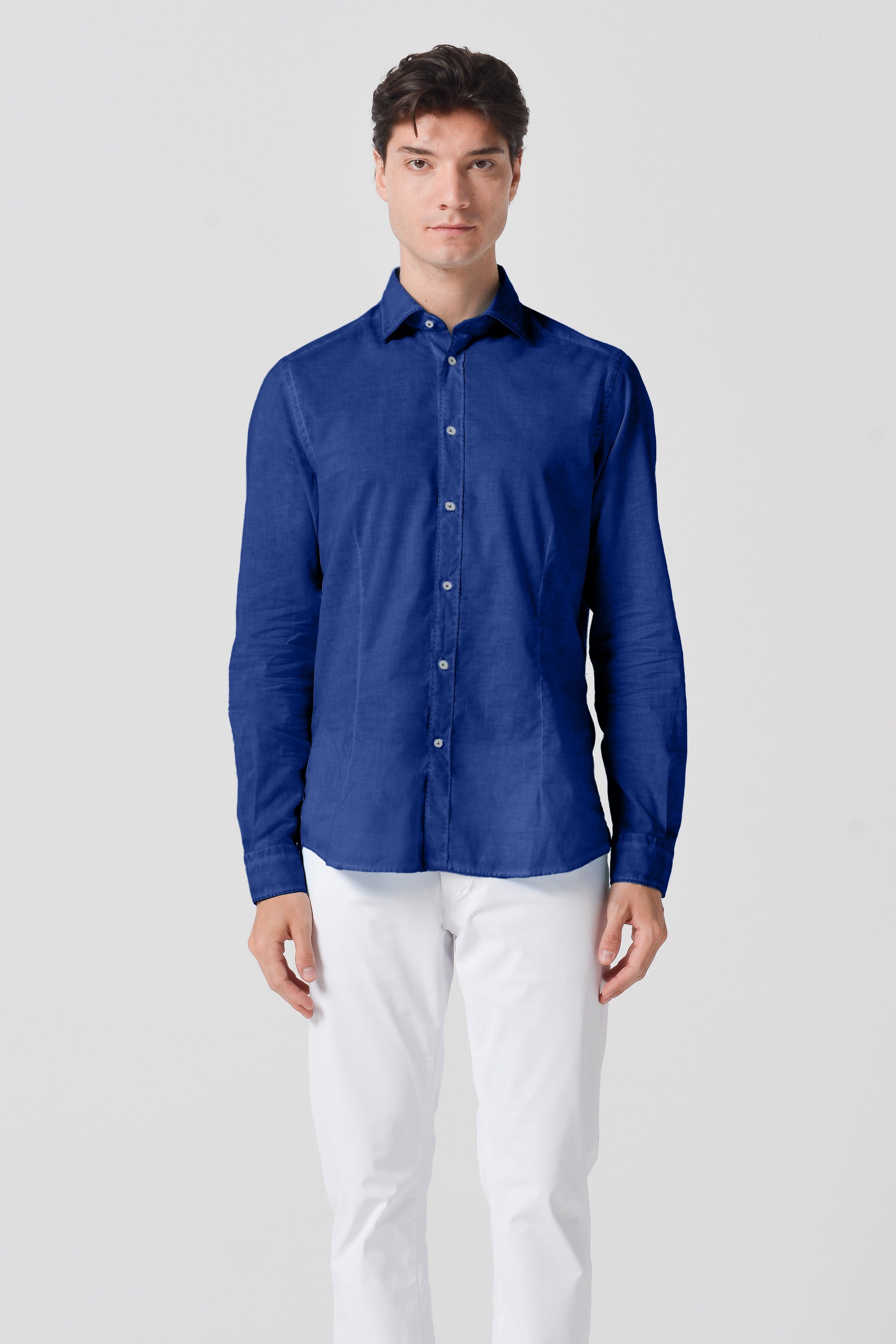Camicia French Voile - Royal