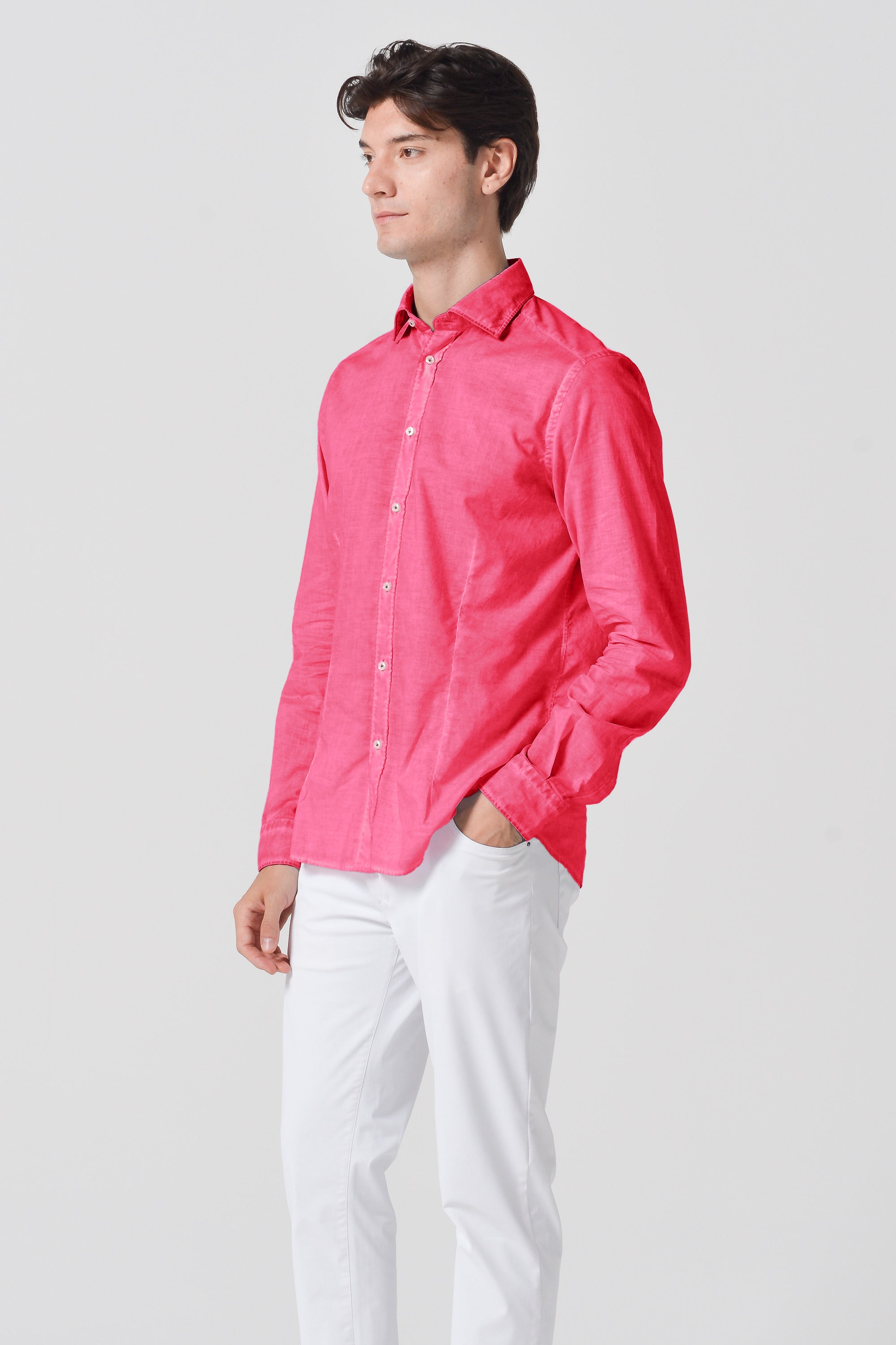 Camicia French Voile - Azalea
