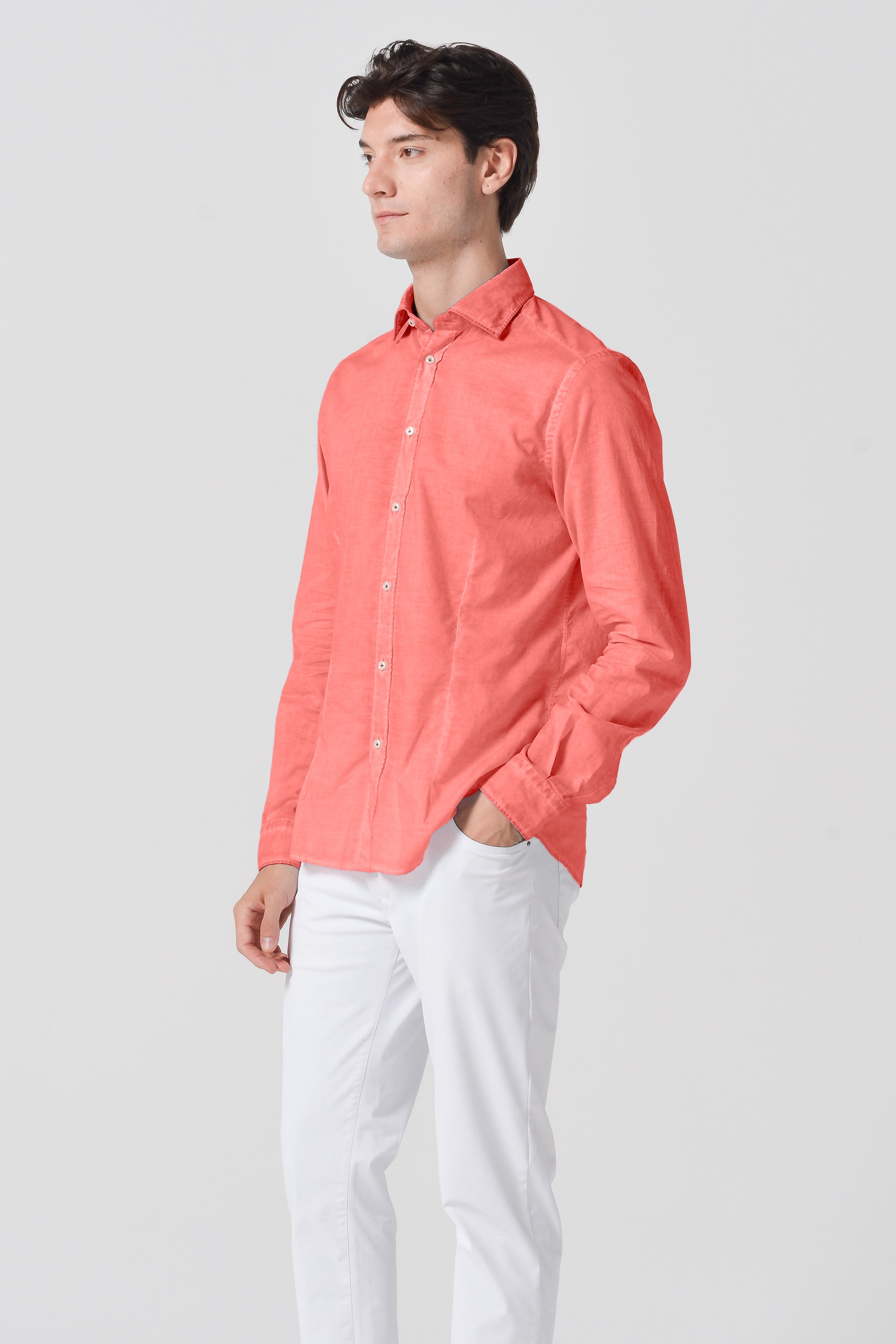 Camicia French Voile - Hibiscus