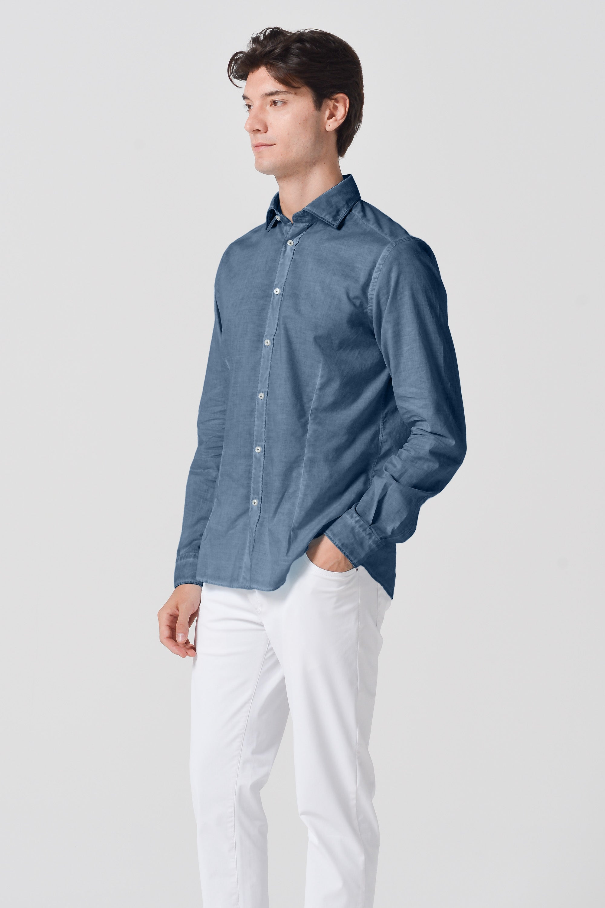 Camicia French Voile - Jeans