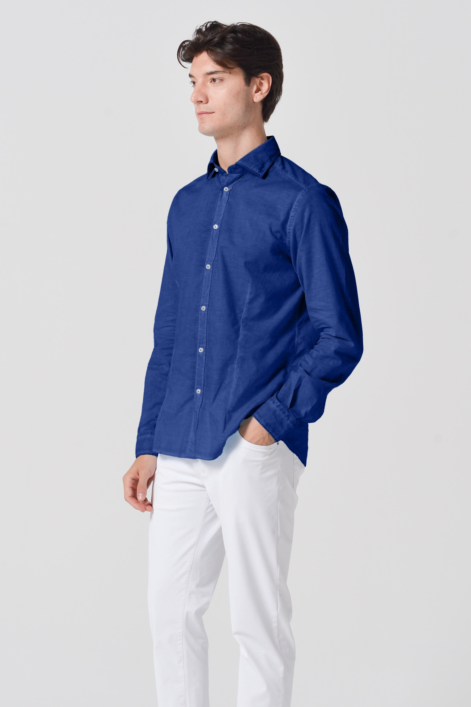 Camicia French Voile - Royal