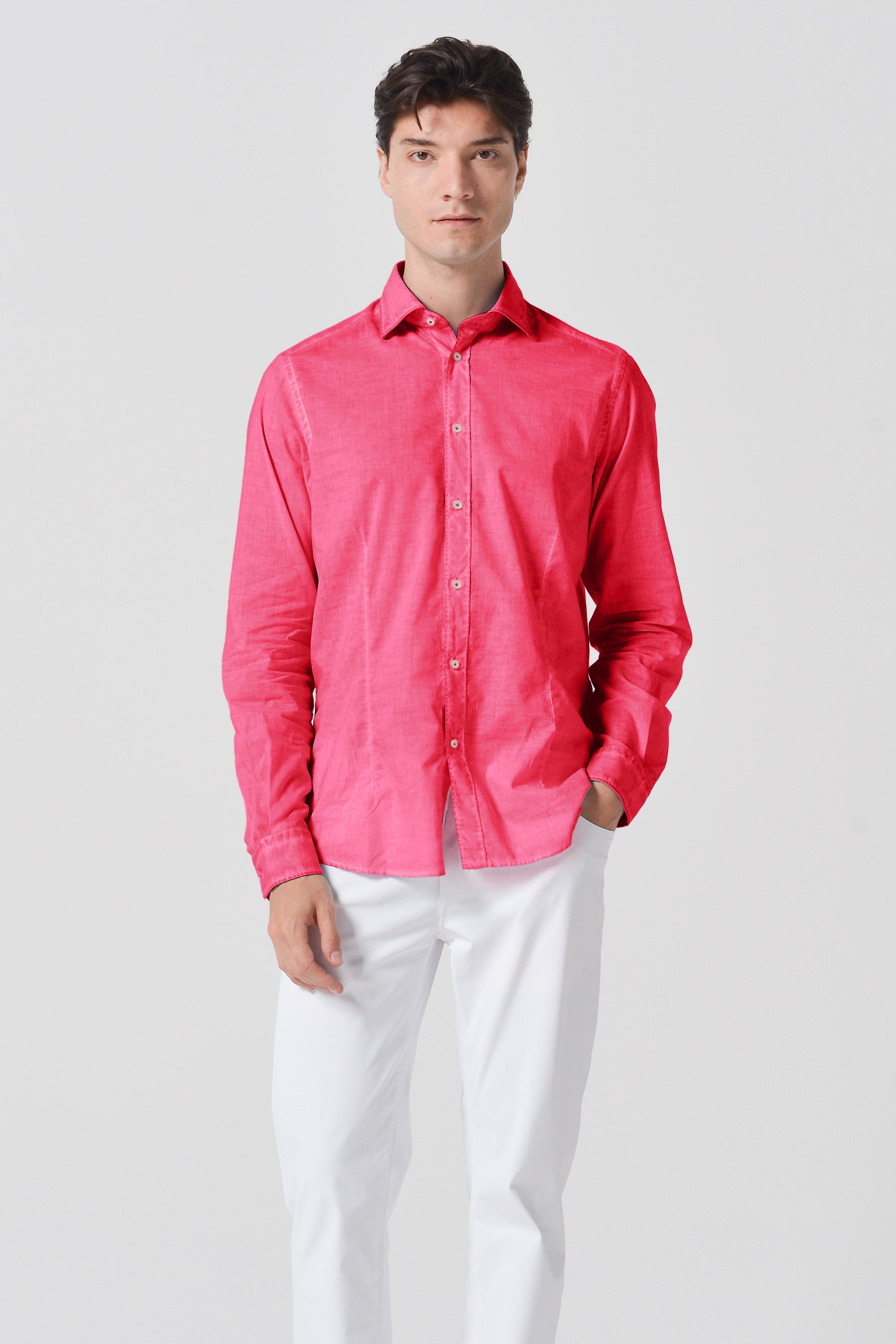 Camicia French Voile - Azalea