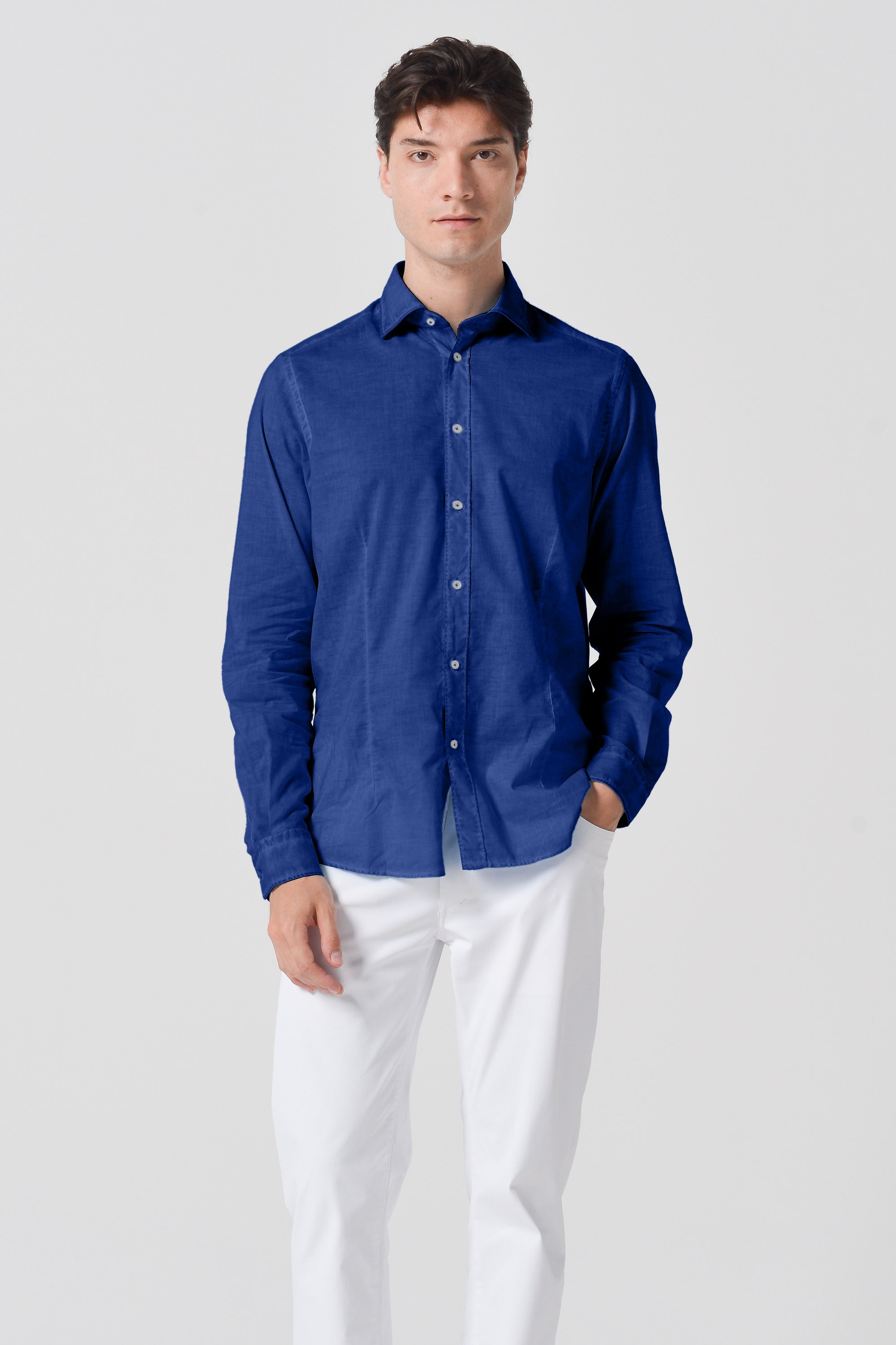 Camicia French Voile - Royal