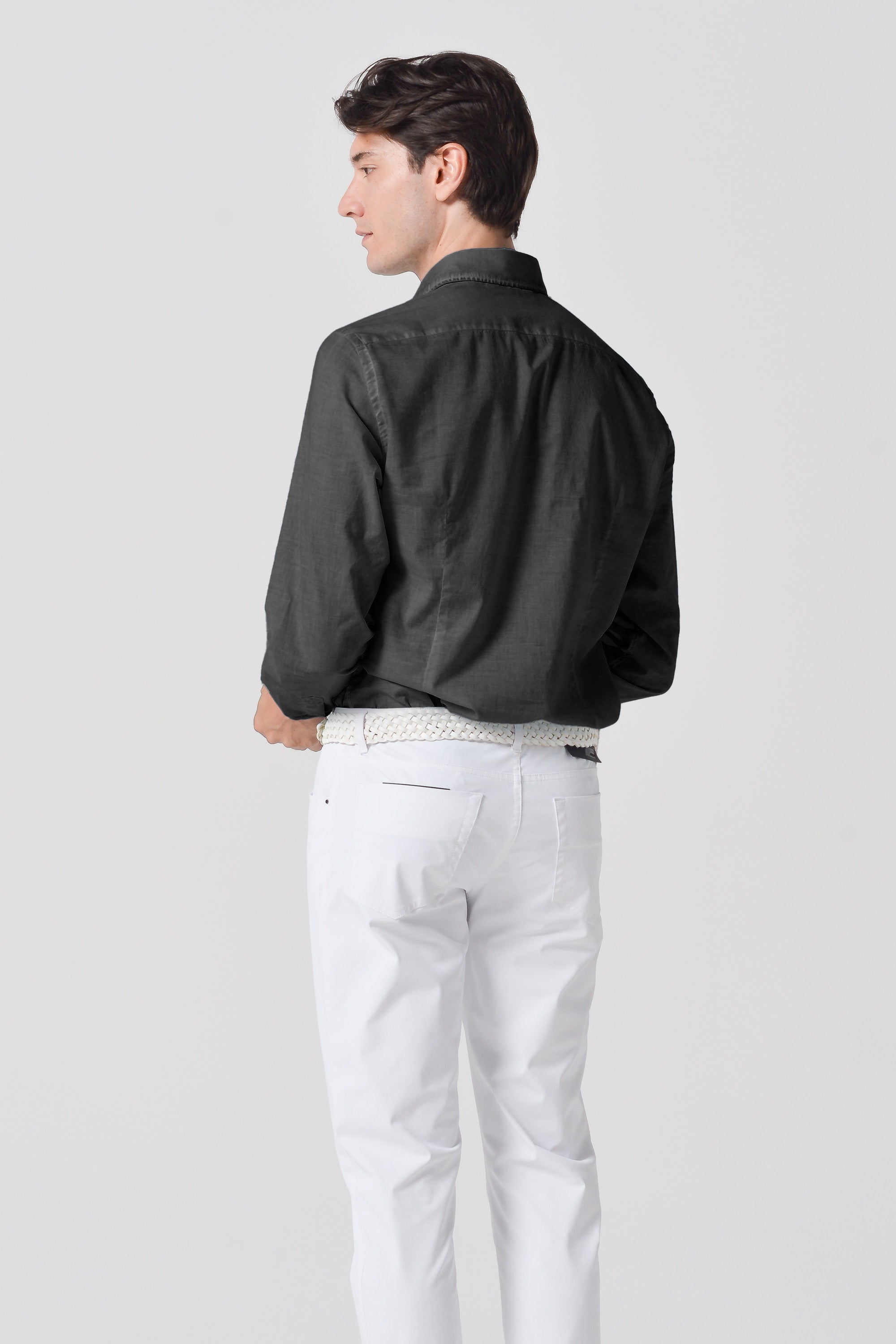 Camicia French Voile - Pietra