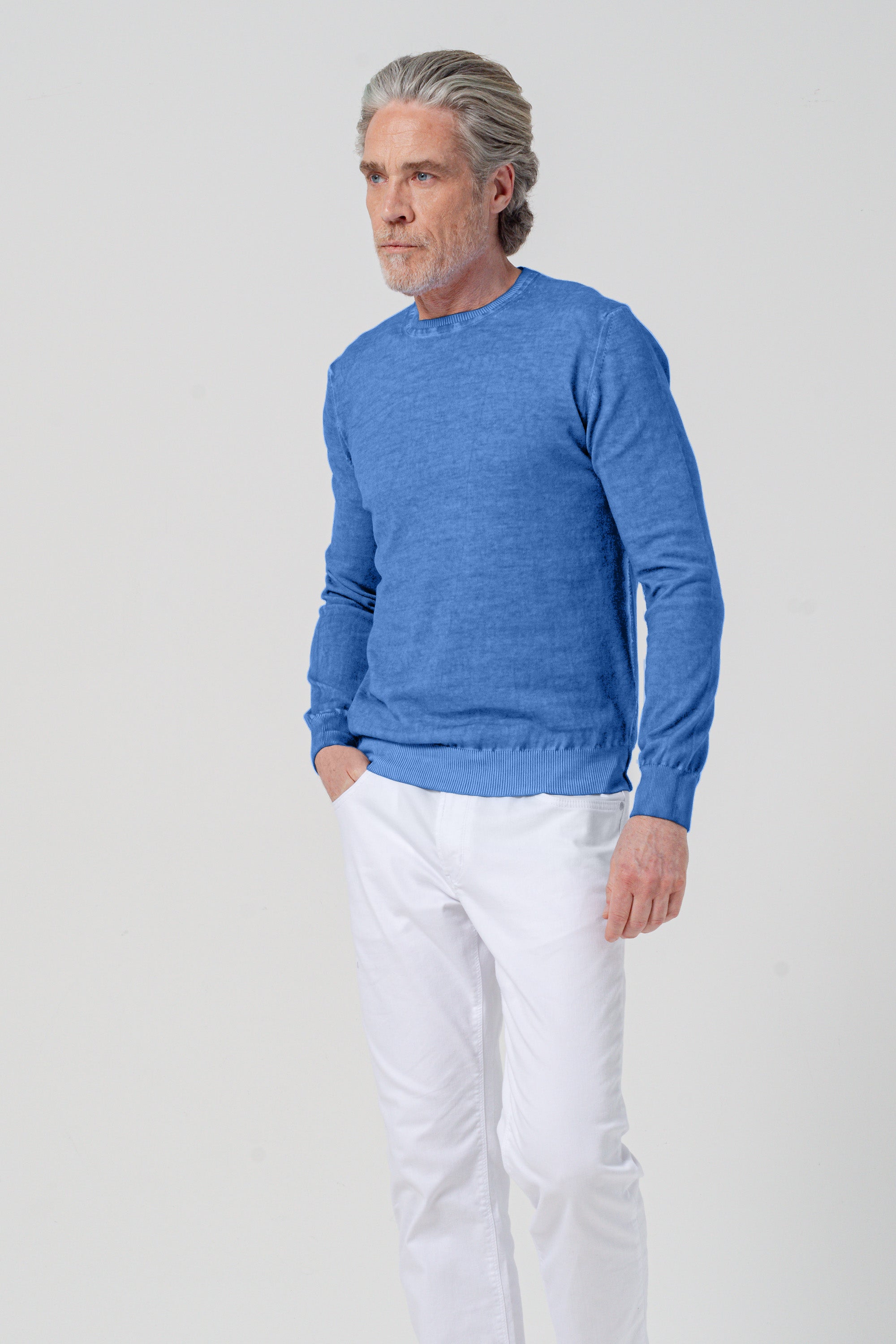 Girocollo Cotone - Oceano