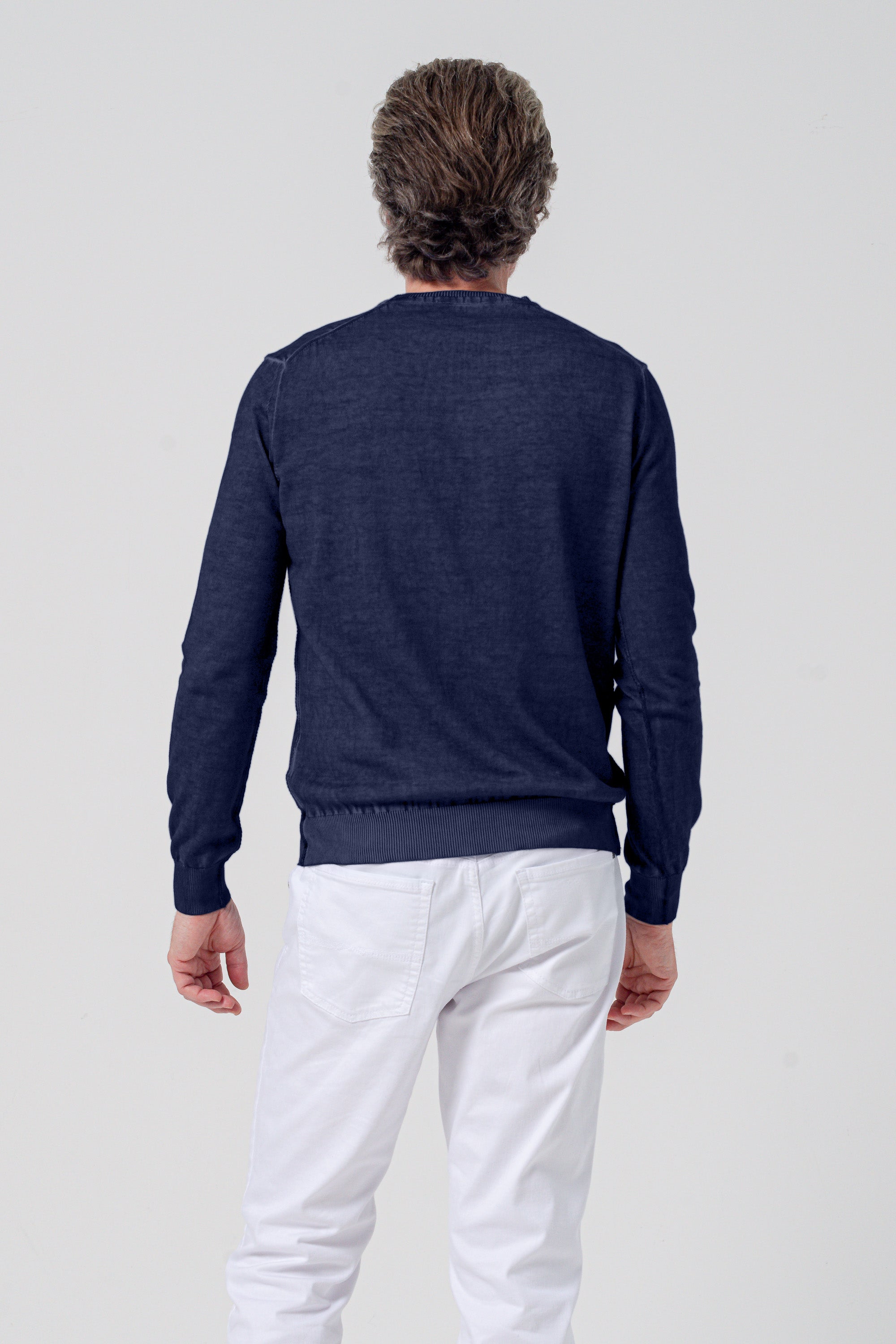 Crew Knit - Navy