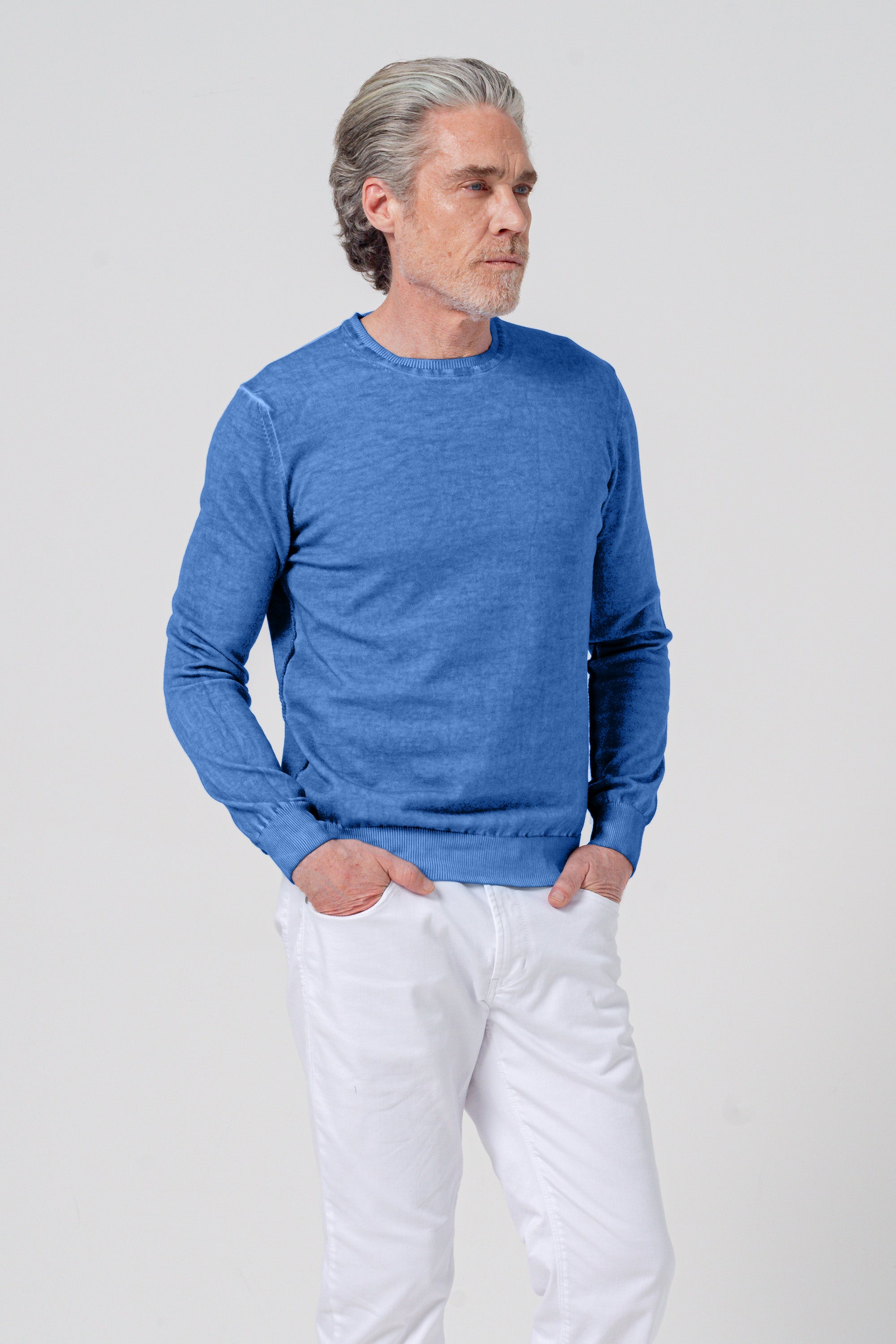 Girocollo Cotone - Oceano