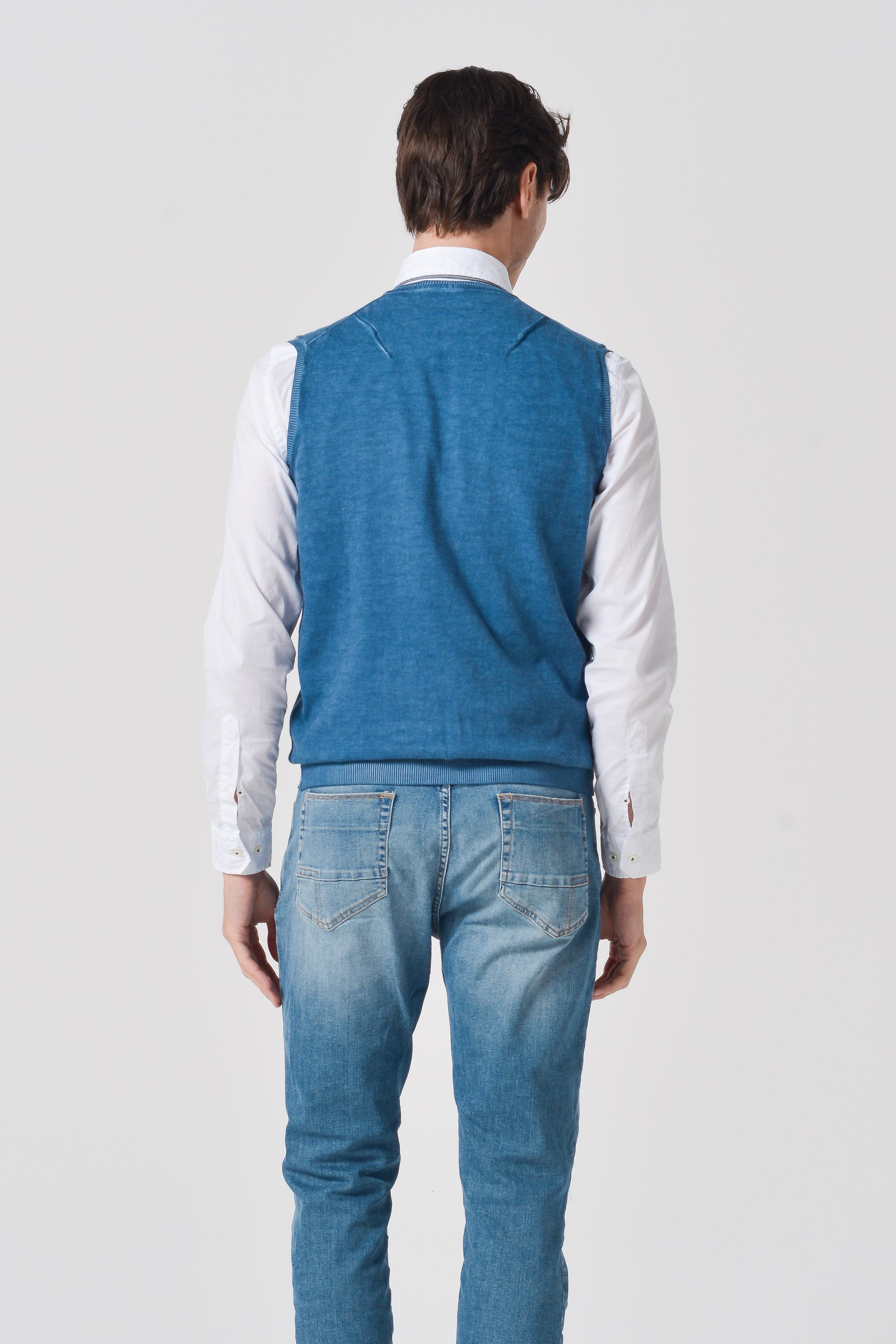 Cotton Vest - Profondo