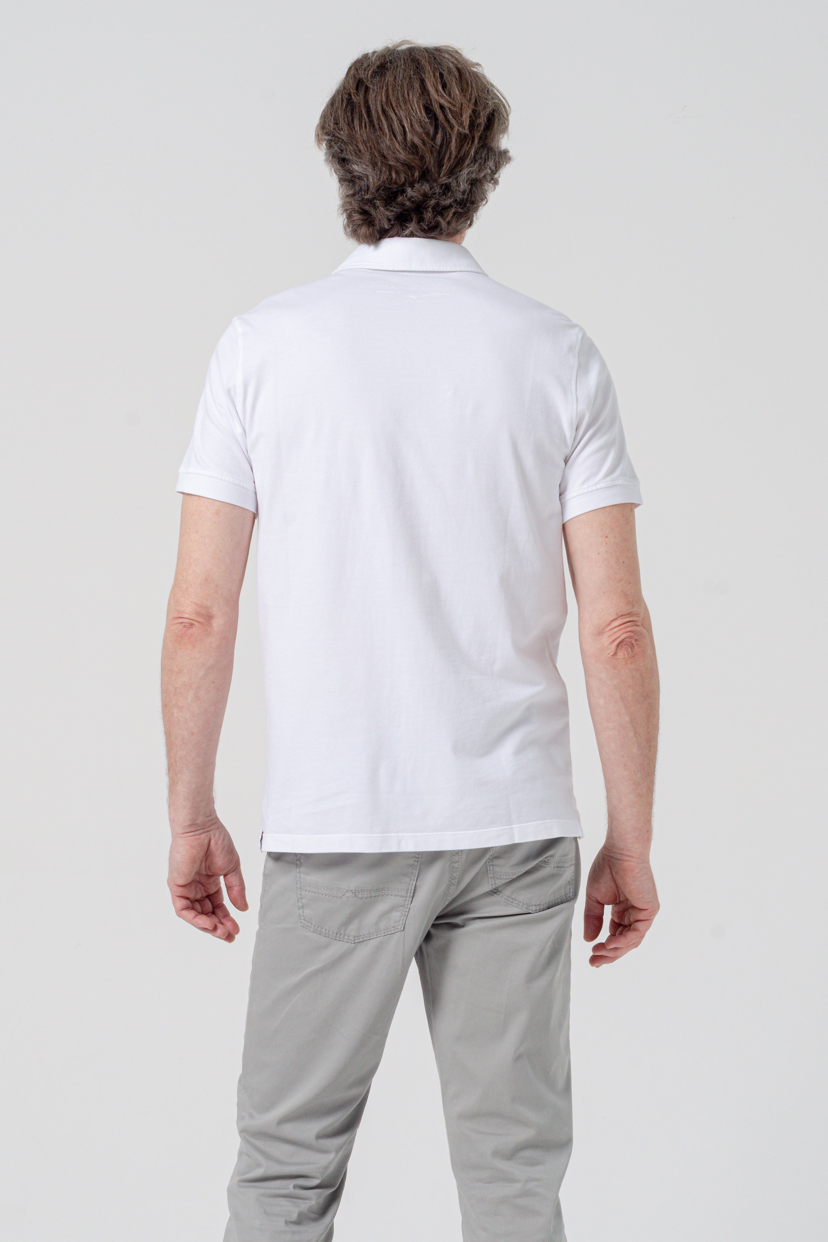 Hampton Polo Slim - White