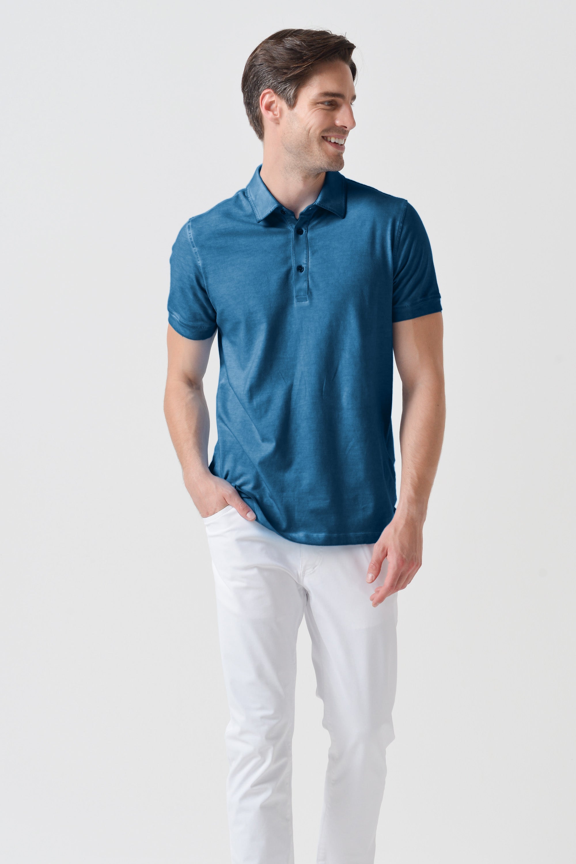 Hampton Polo Slim - Profondo