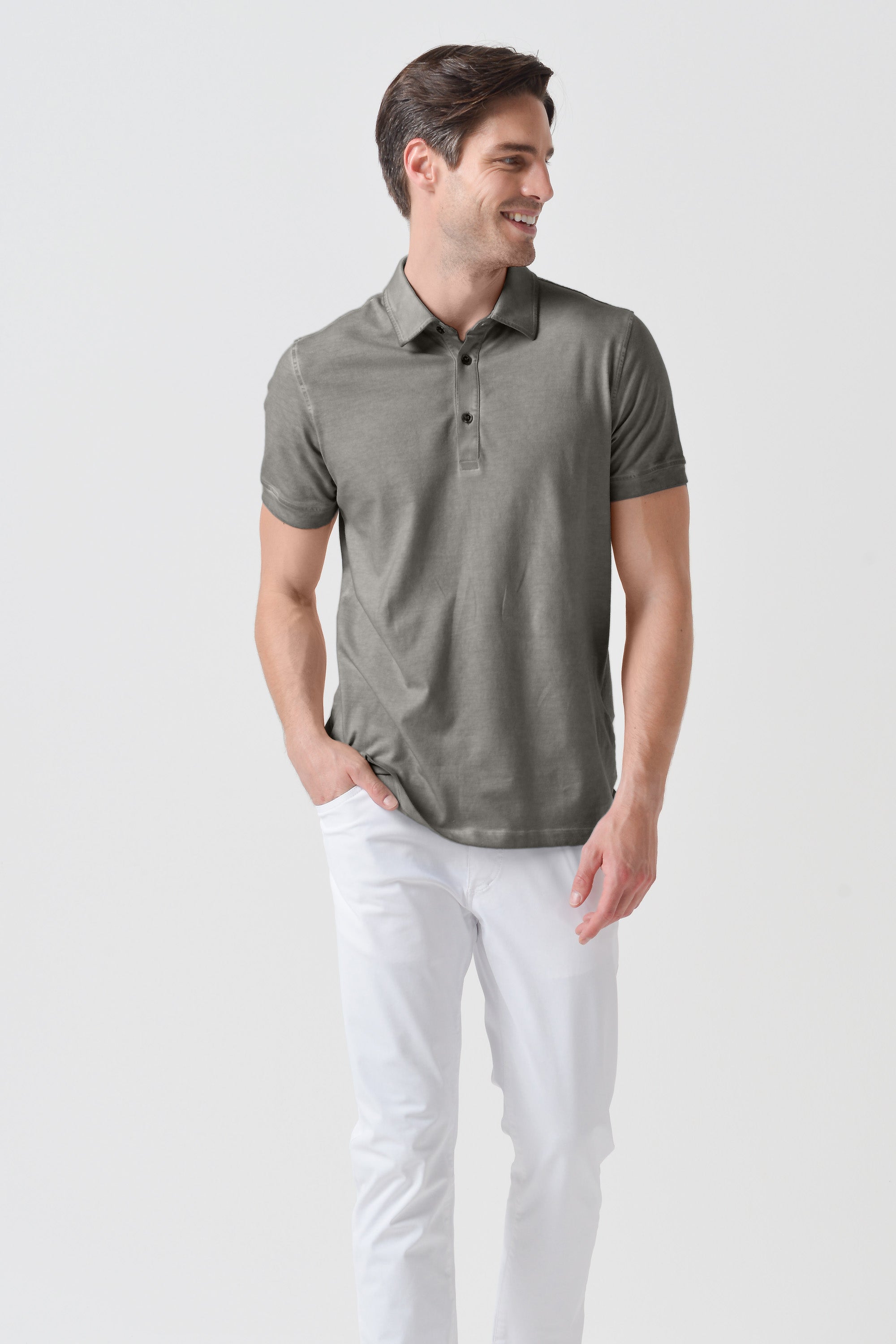 Hampton Polo Slim - Dolphin