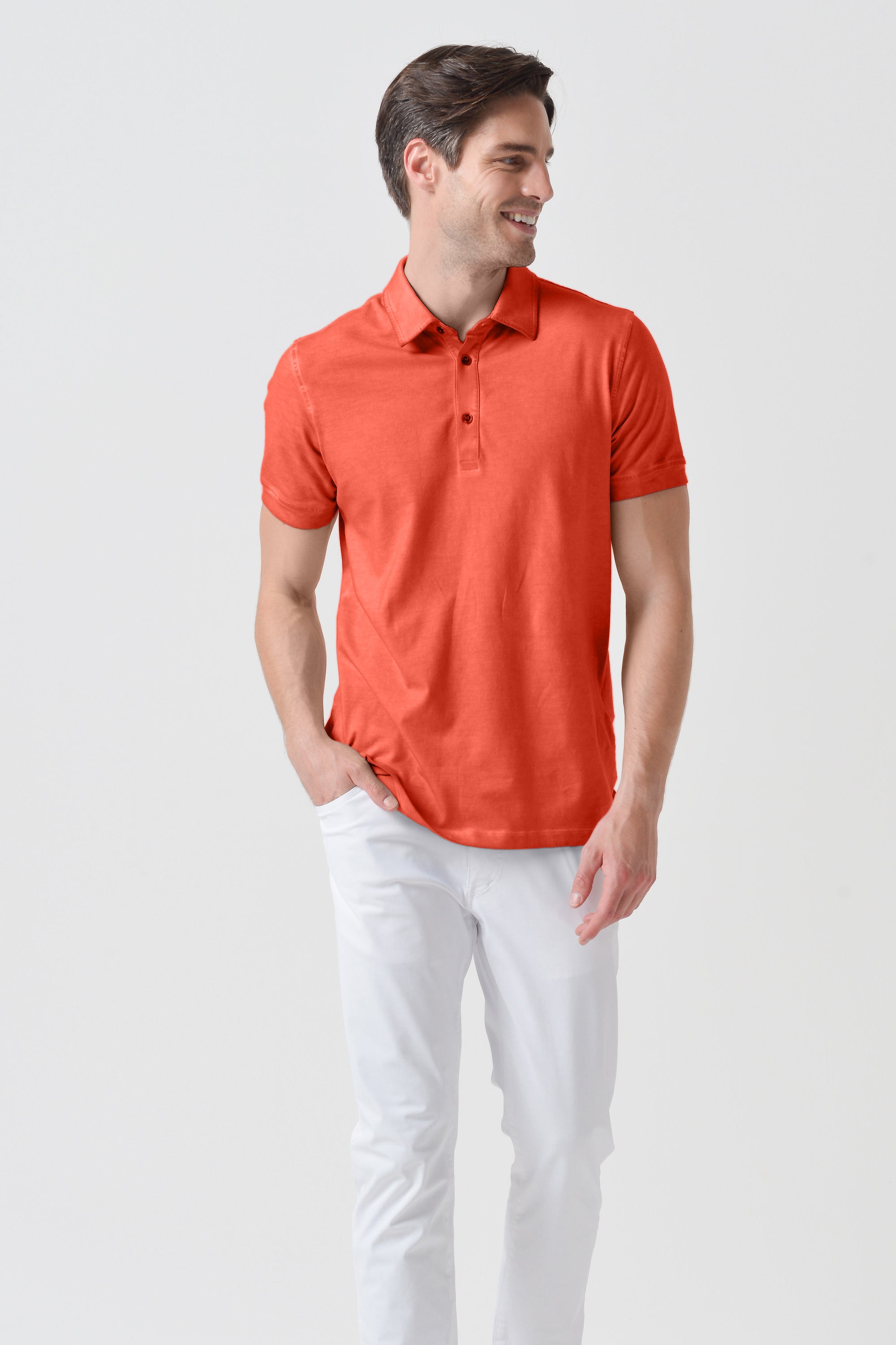 Hampton Polo Slim - Lobster