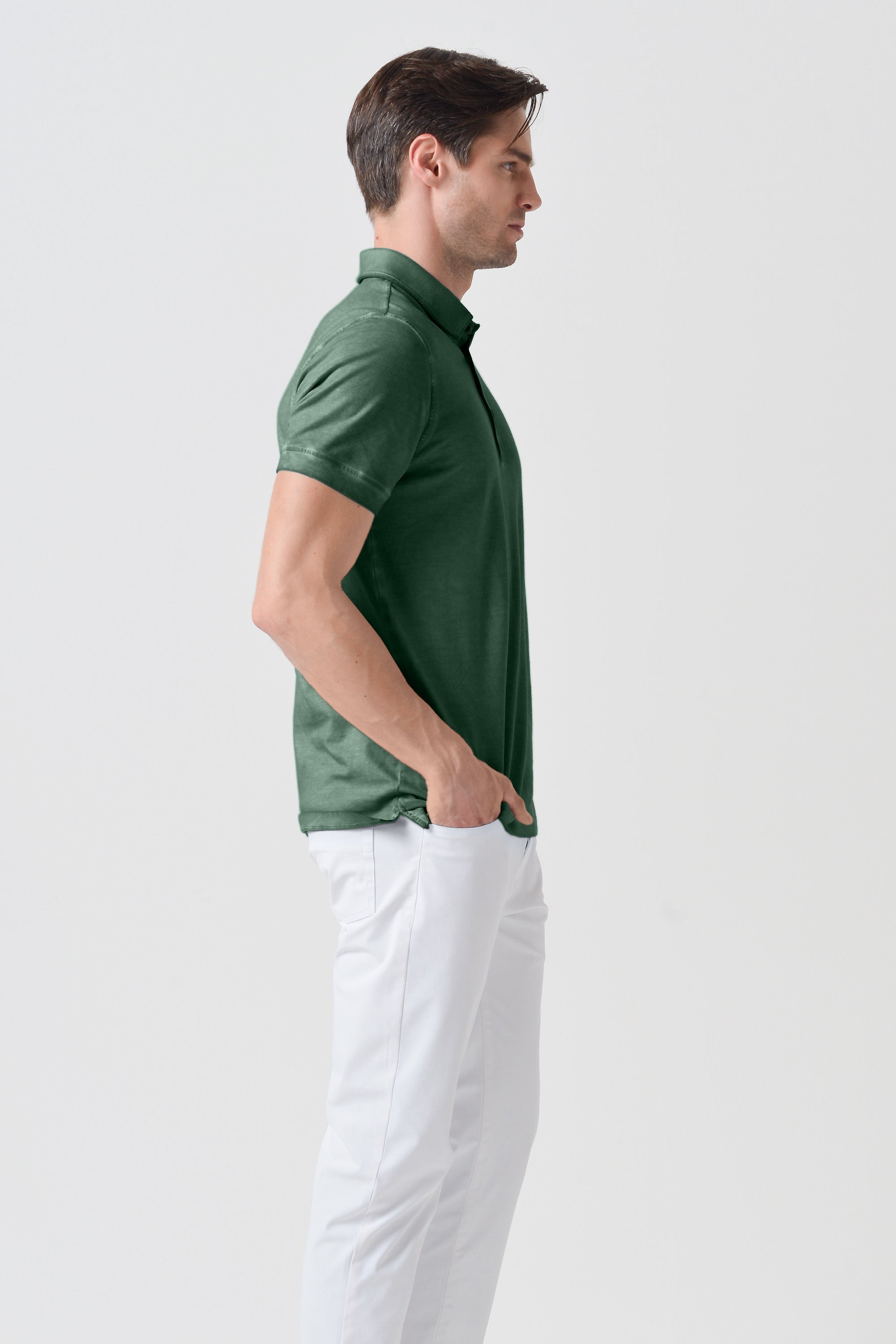 Hampton Polo Slim - Juniper