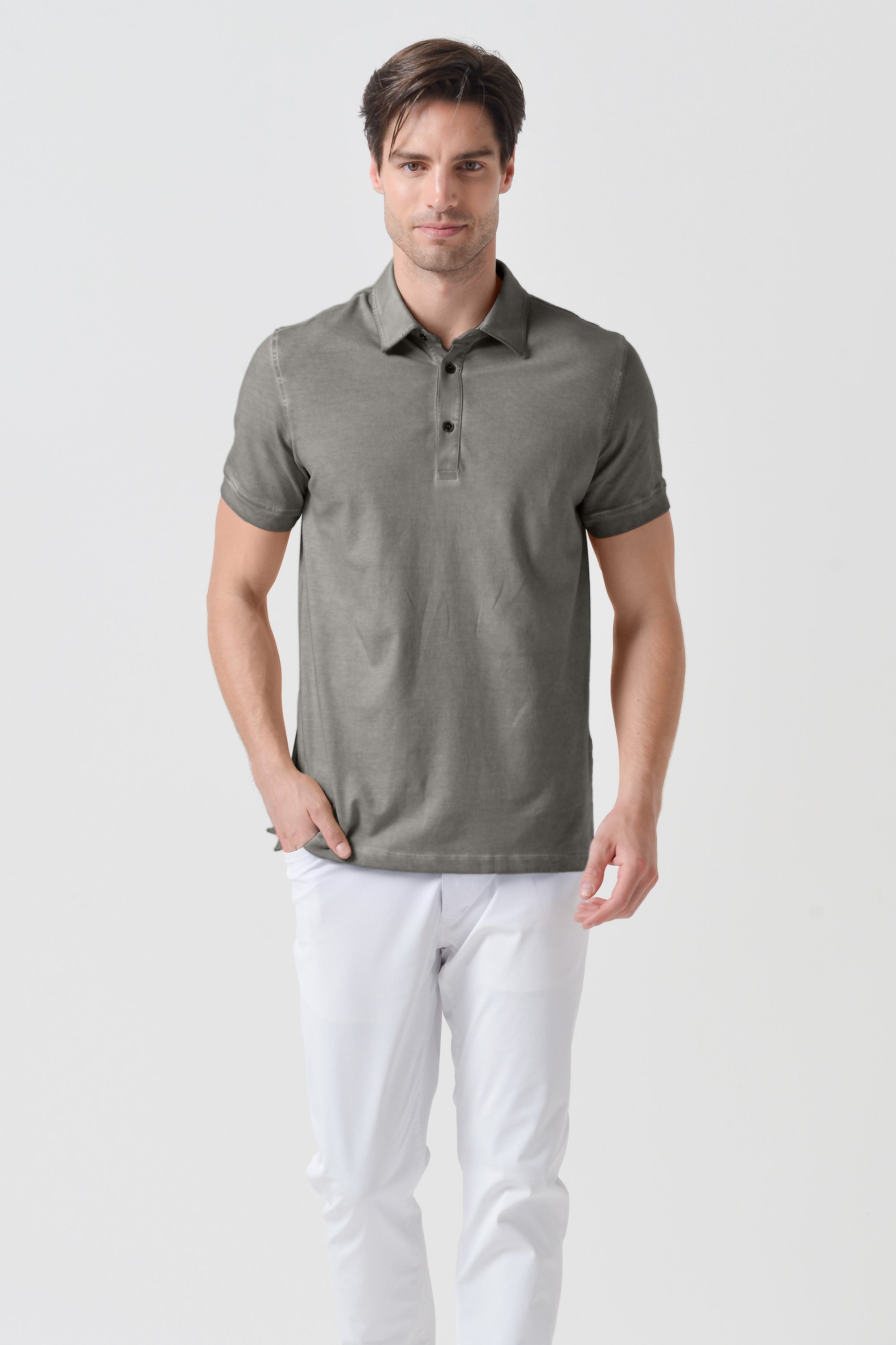 Hampton Polo Slim - Dolphin