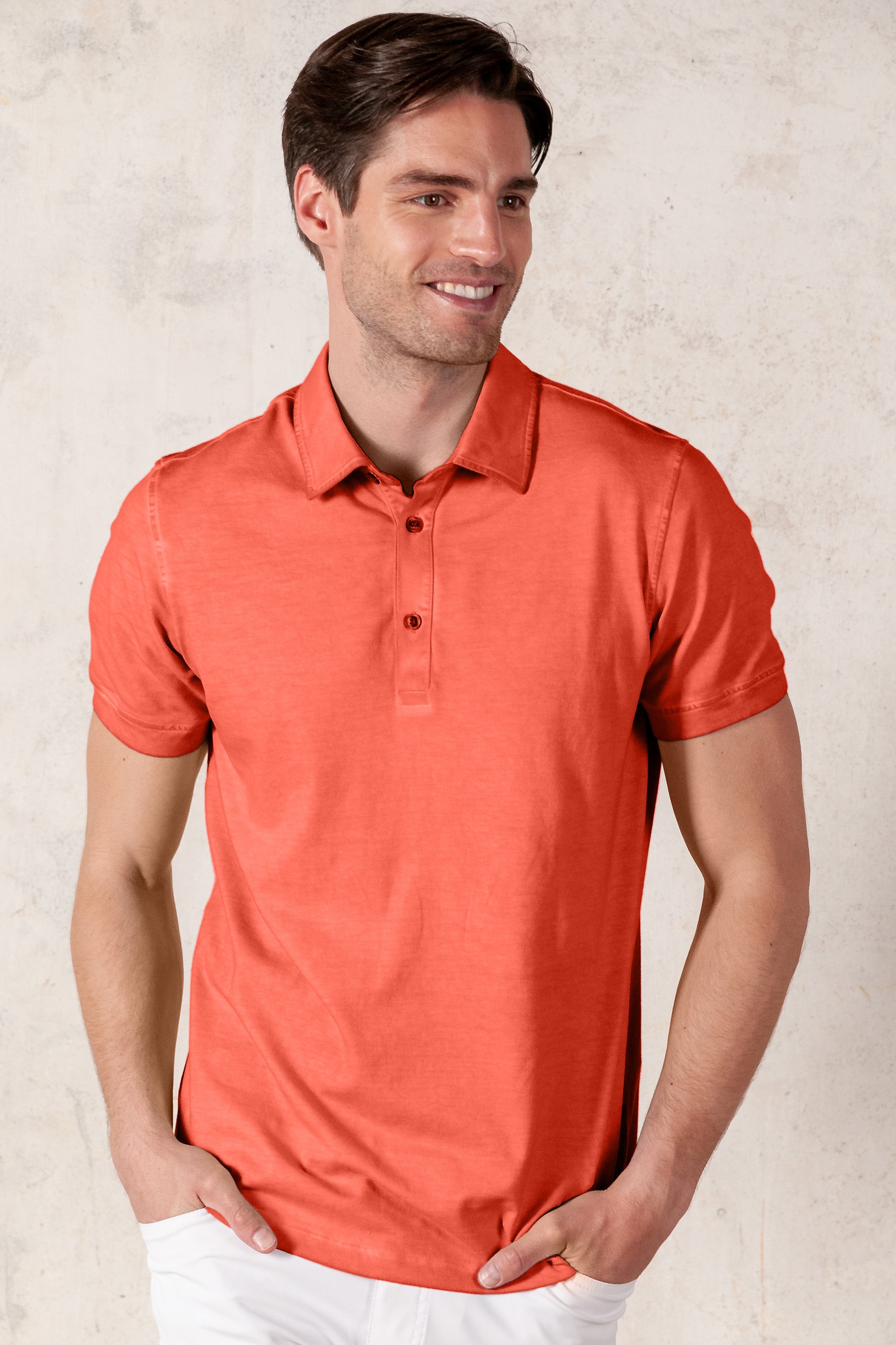 Hampton Polo Slim - Lobster