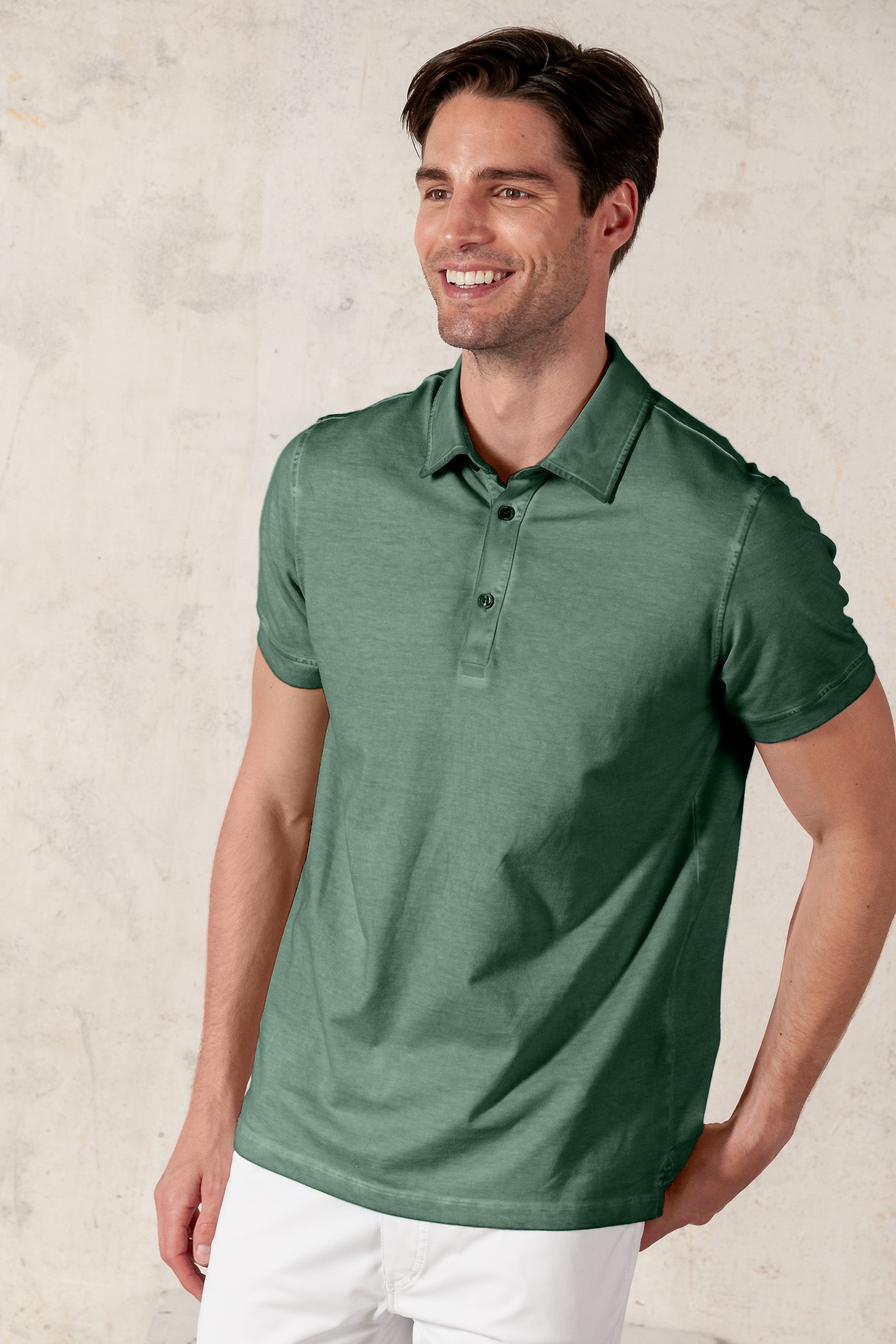 Hampton Polo Slim - Juniper
