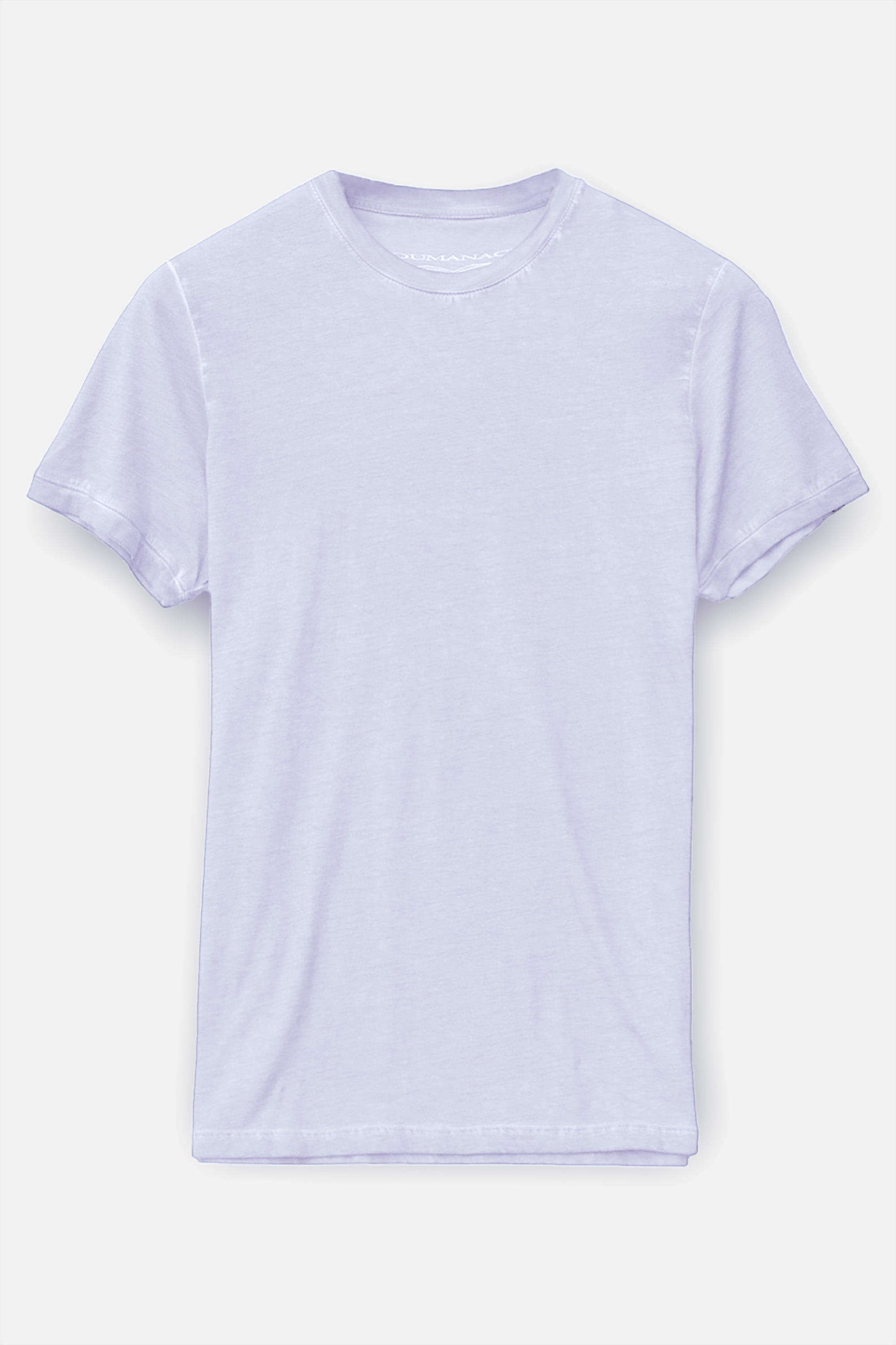Smart Casual Cotton T-Shirt - Lilac