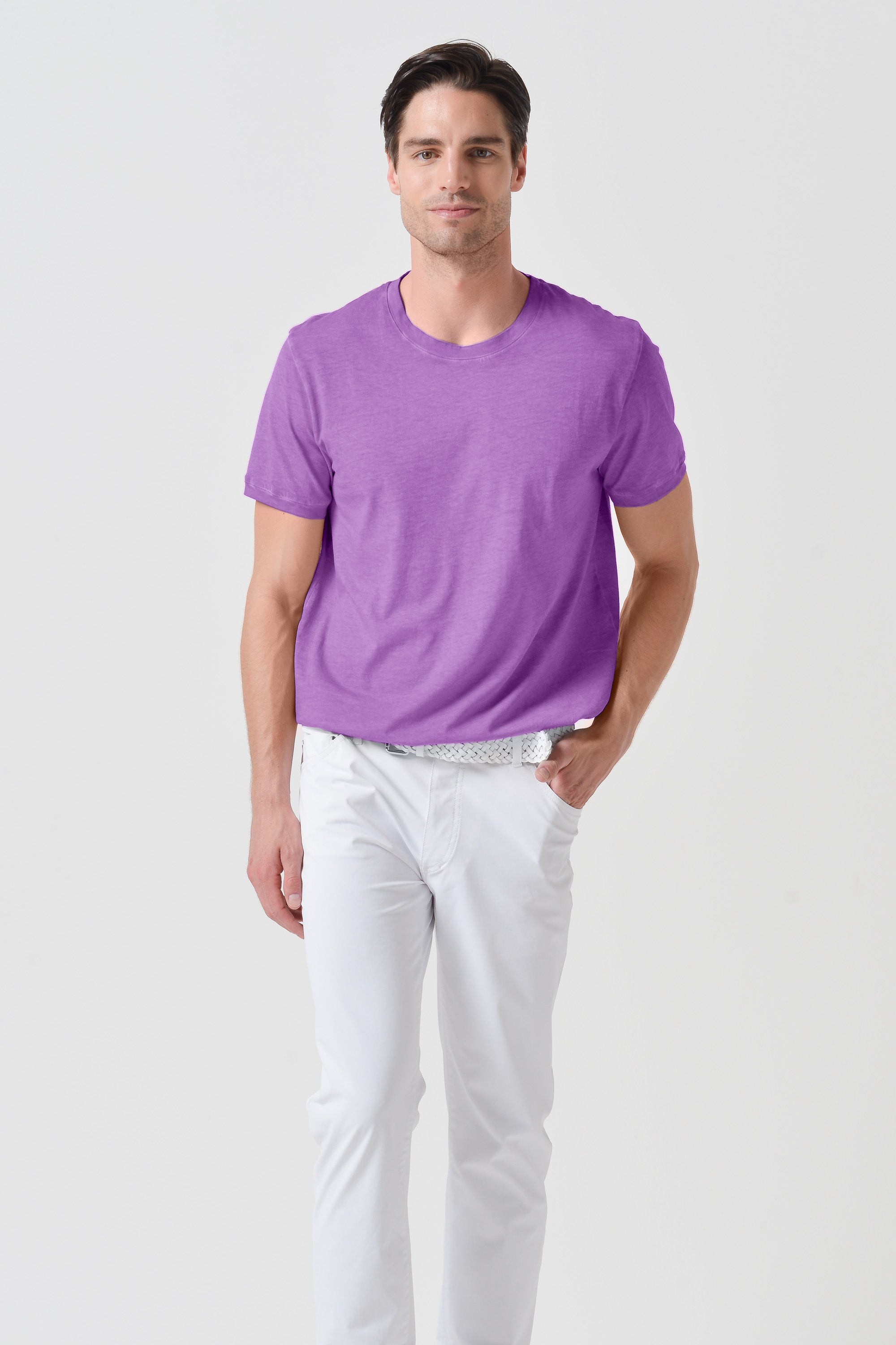 Club T-Shirt Slim - Morado