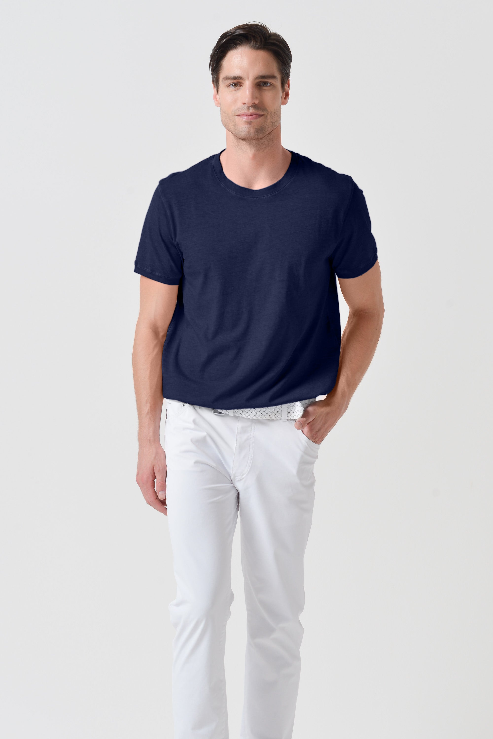 Club T-Shirt Slim - Navy