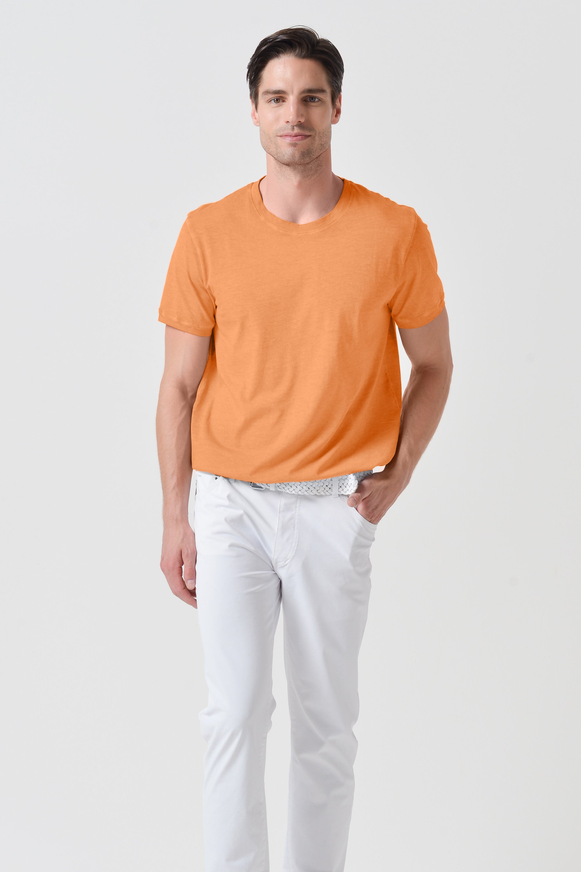 T-Shirt Basic - Albicocca