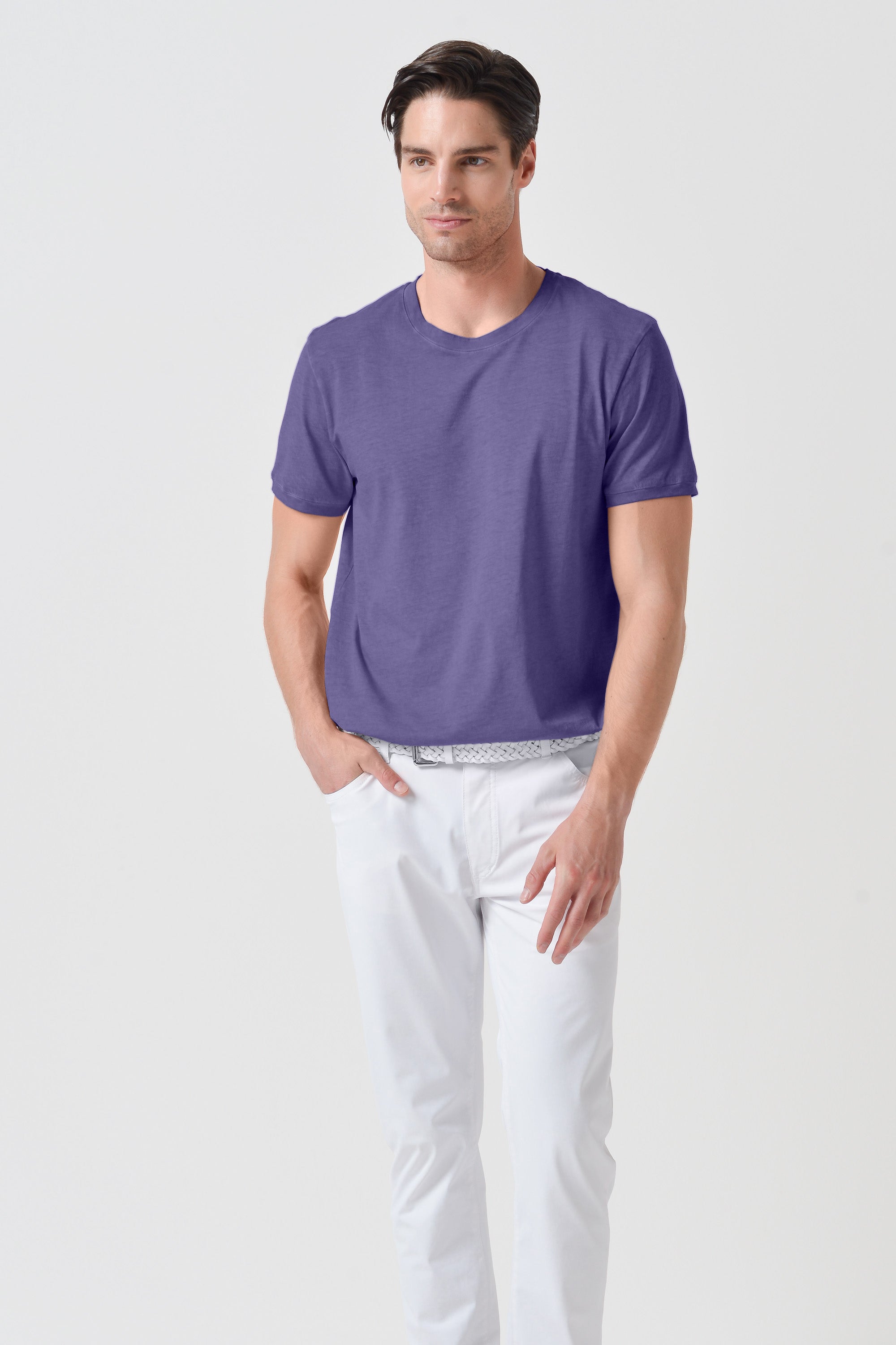 T-Shirt Basic - Mirtillo