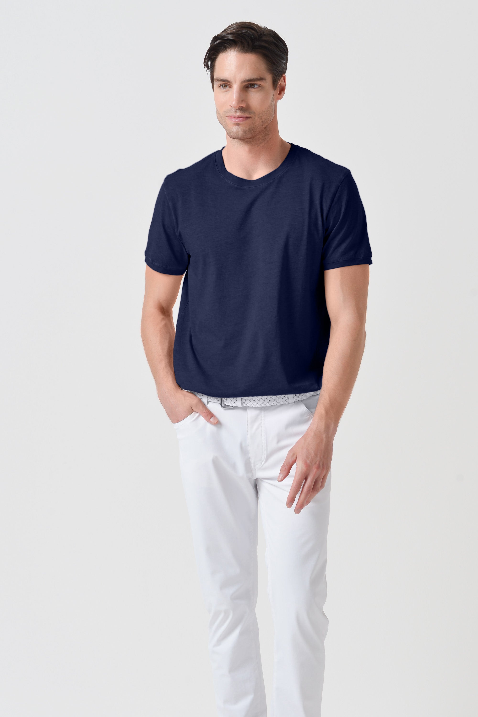 Club T-Shirt Slim - Navy