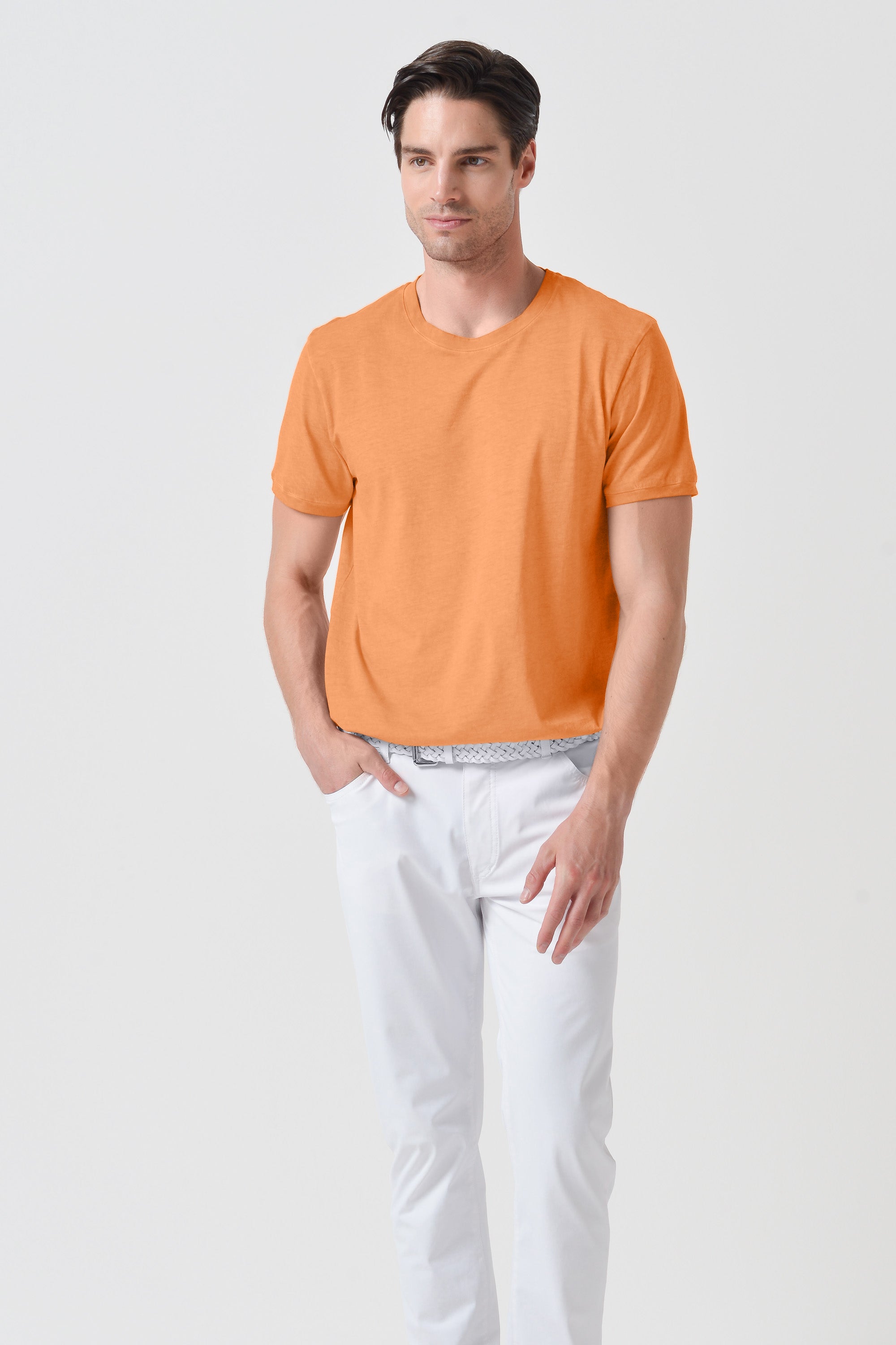 T-Shirt Basic - Albicocca
