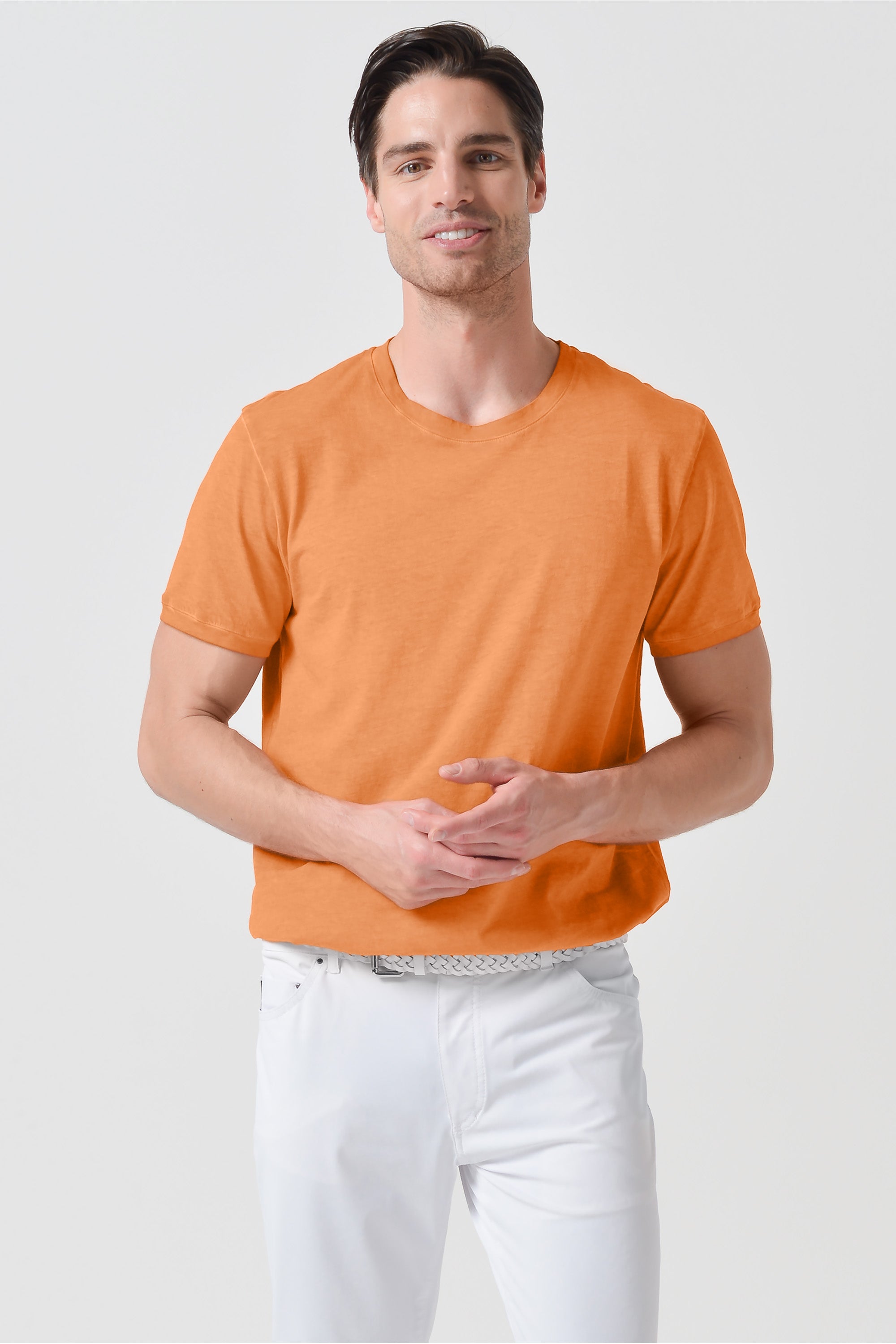 T-Shirt Basic - Albicocca