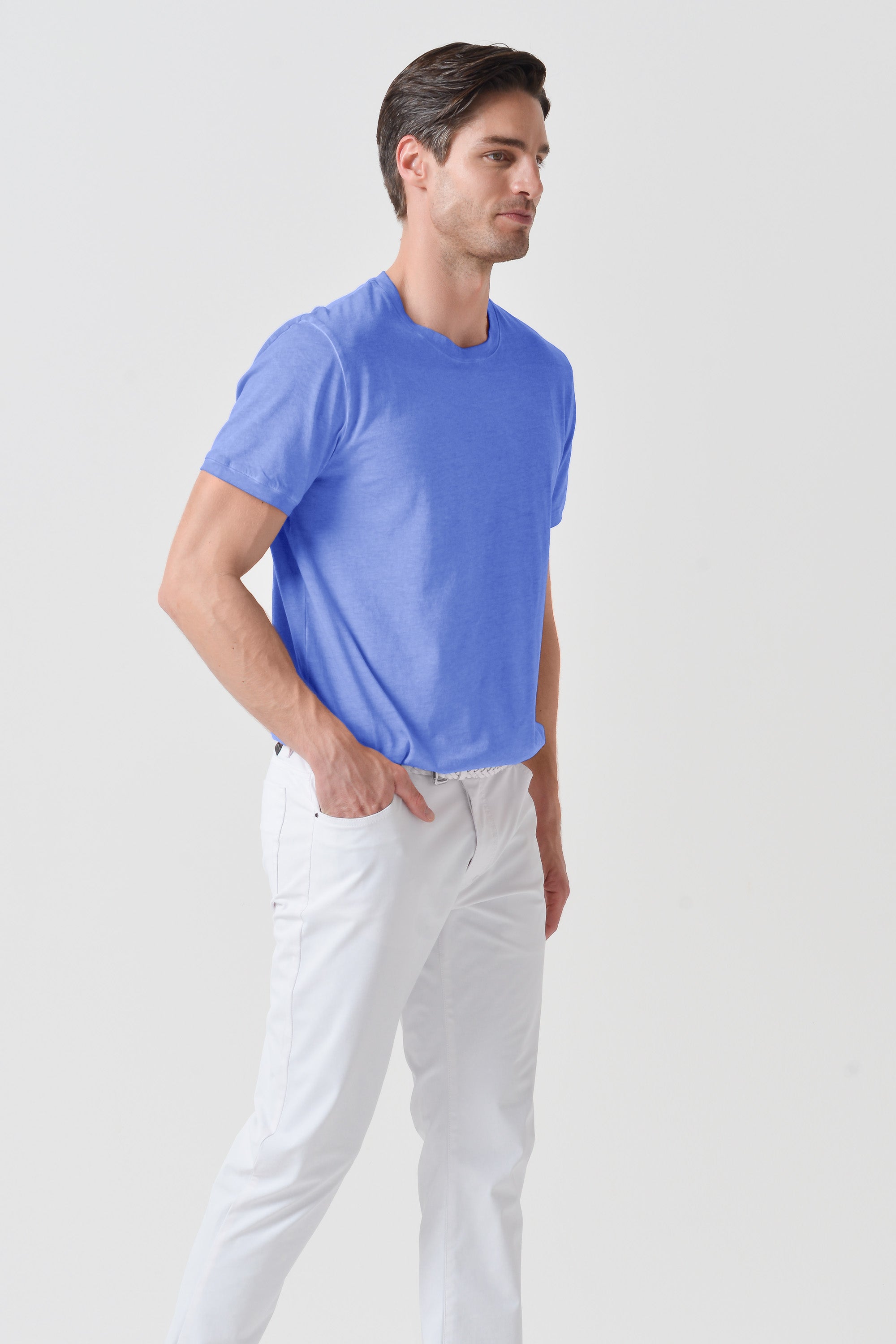Smart Casual Cotton T-Shirt - Bay