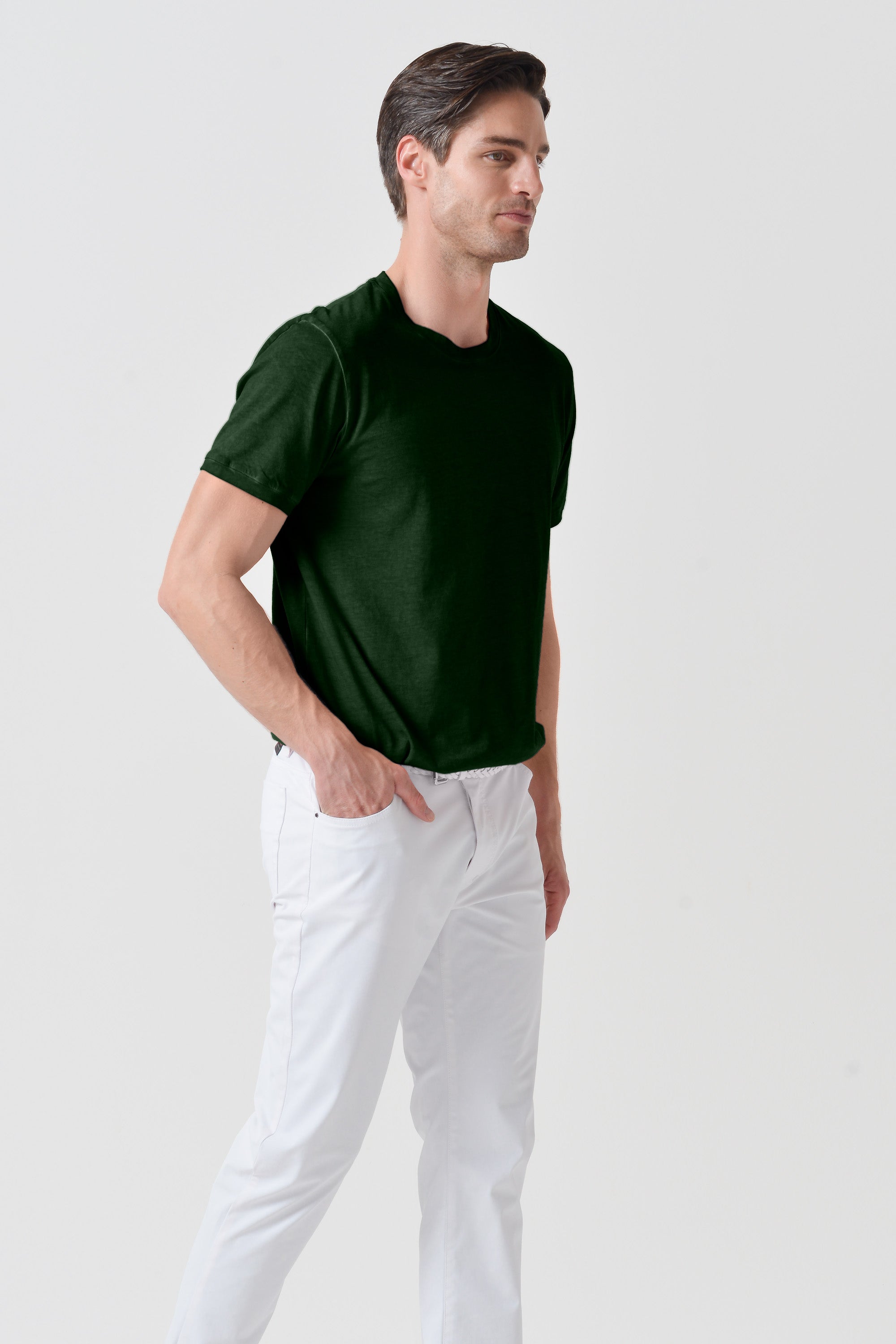 T-Shirt Smart Casual Cotone - Pineta