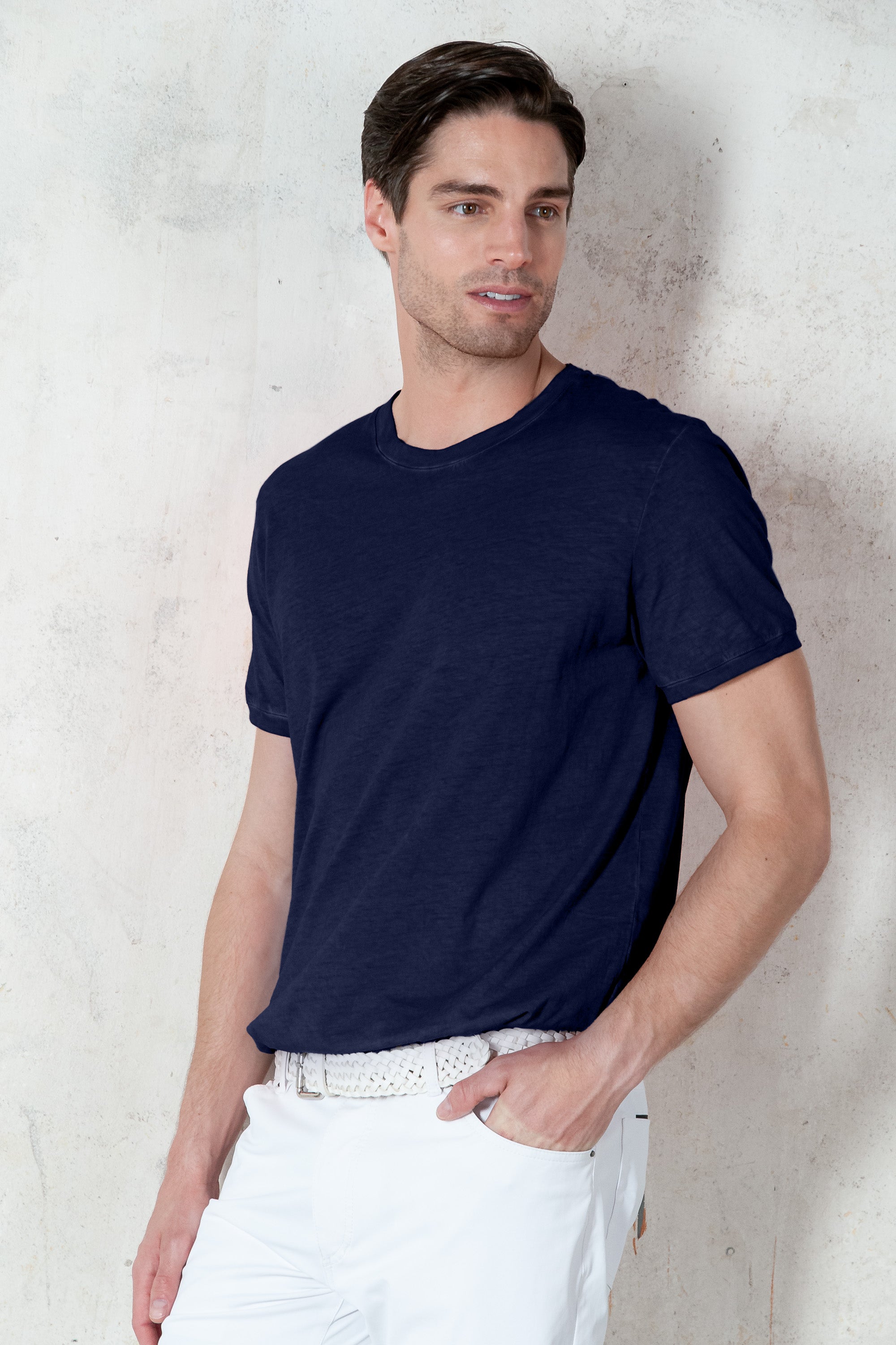 Club T-Shirt Slim - Navy