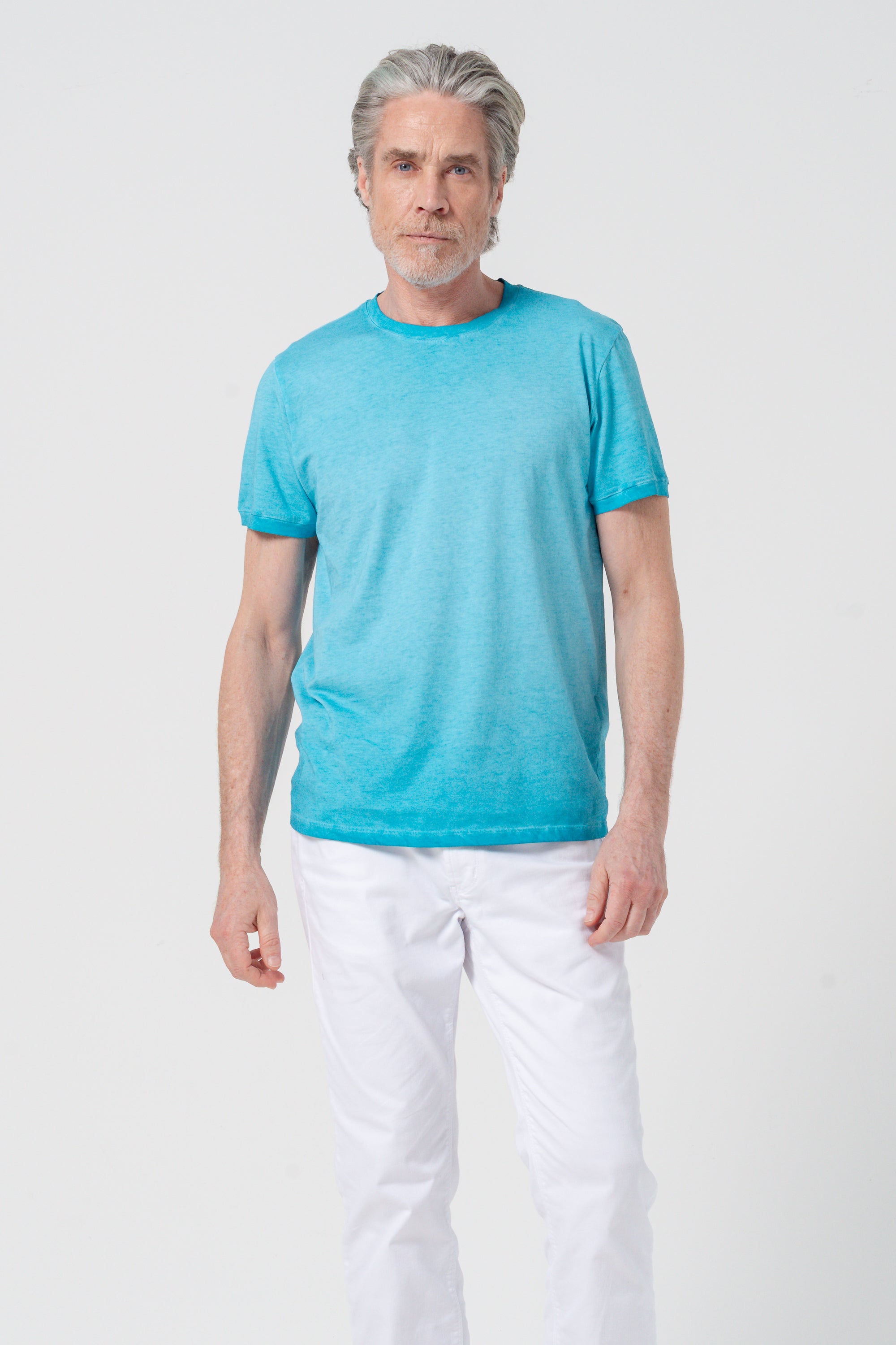 Club T-Shirt Slim Faded - Nettuno