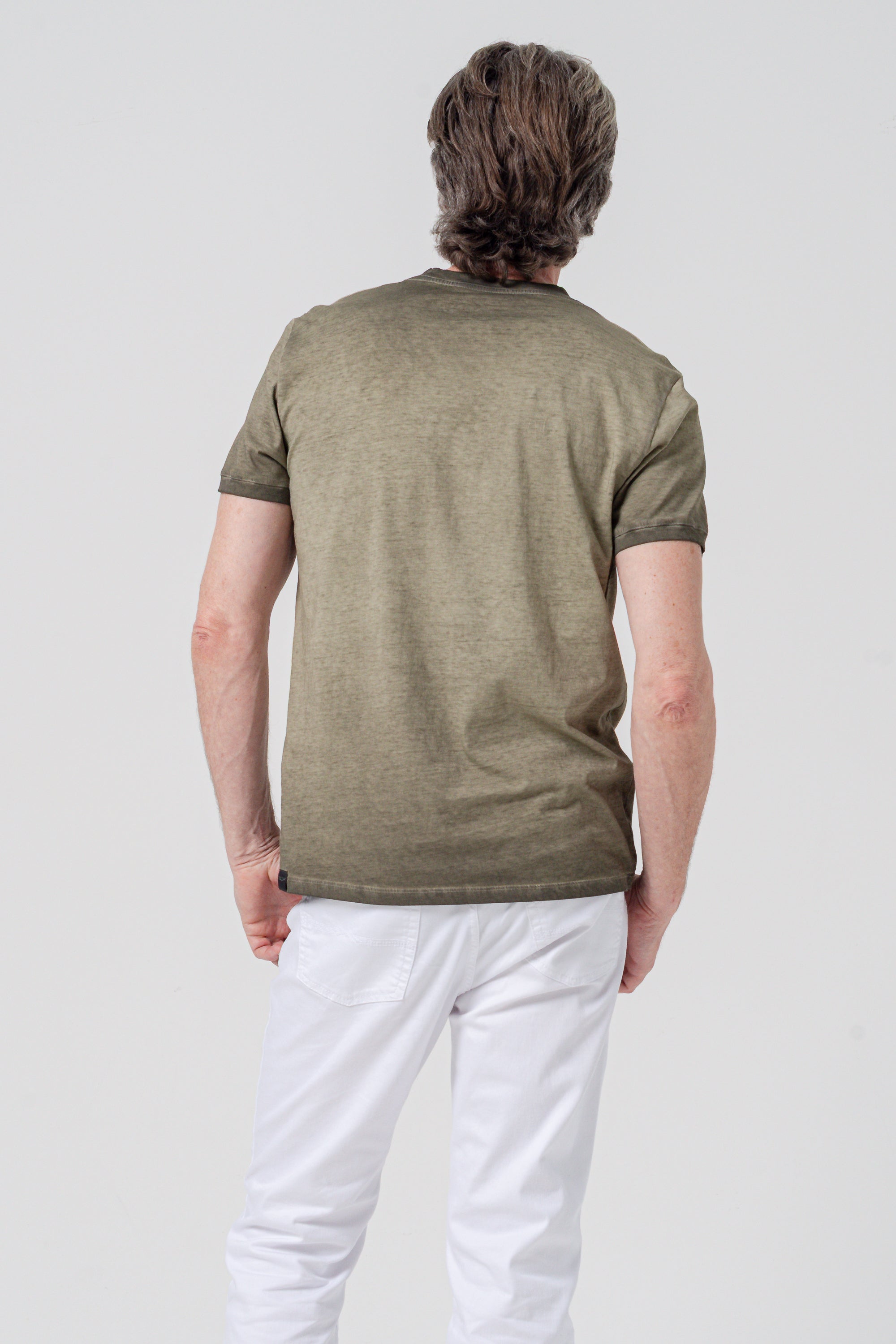 Club T-Shirt Slim Faded - Willow