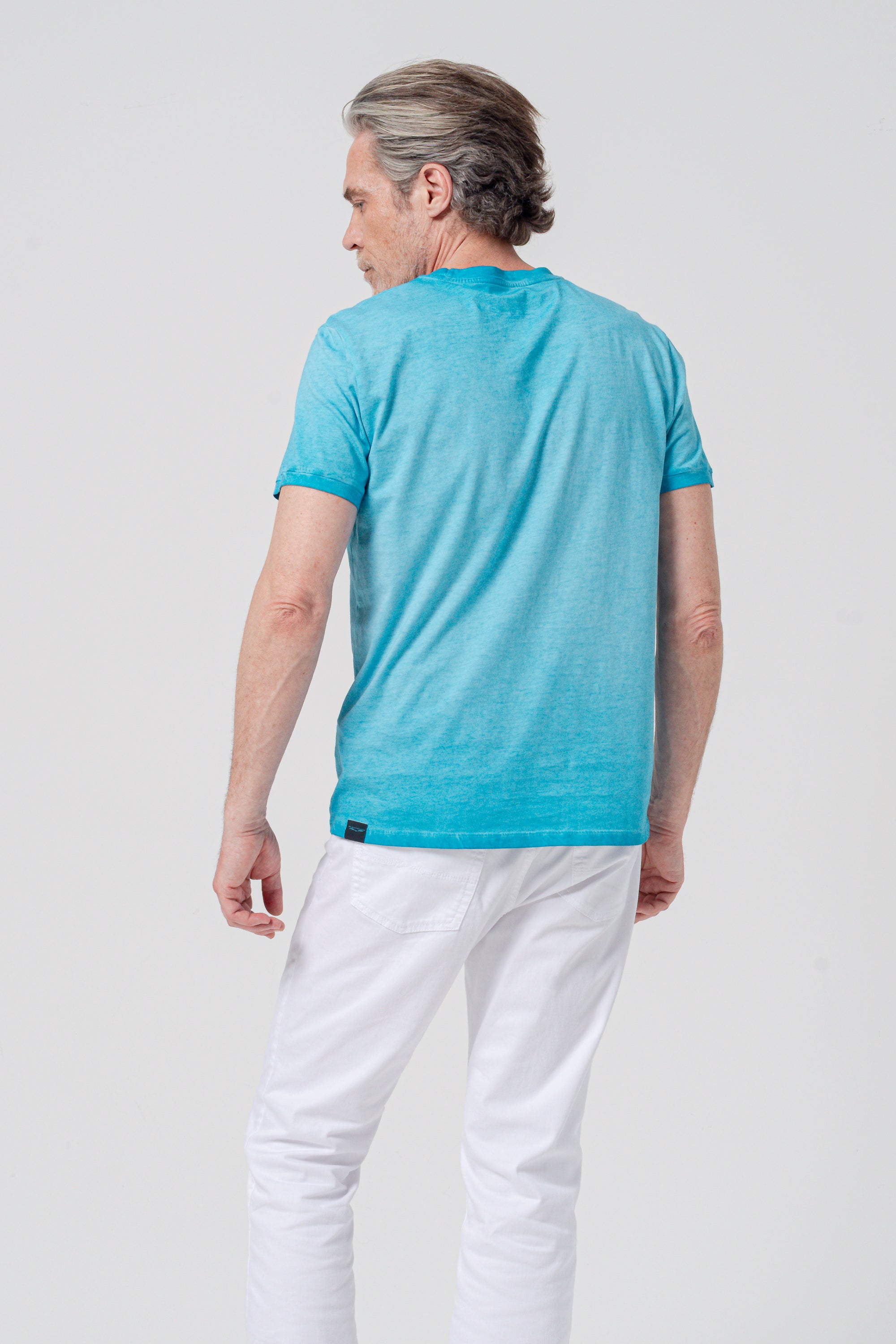 Club T-Shirt Slim Faded - Nettuno