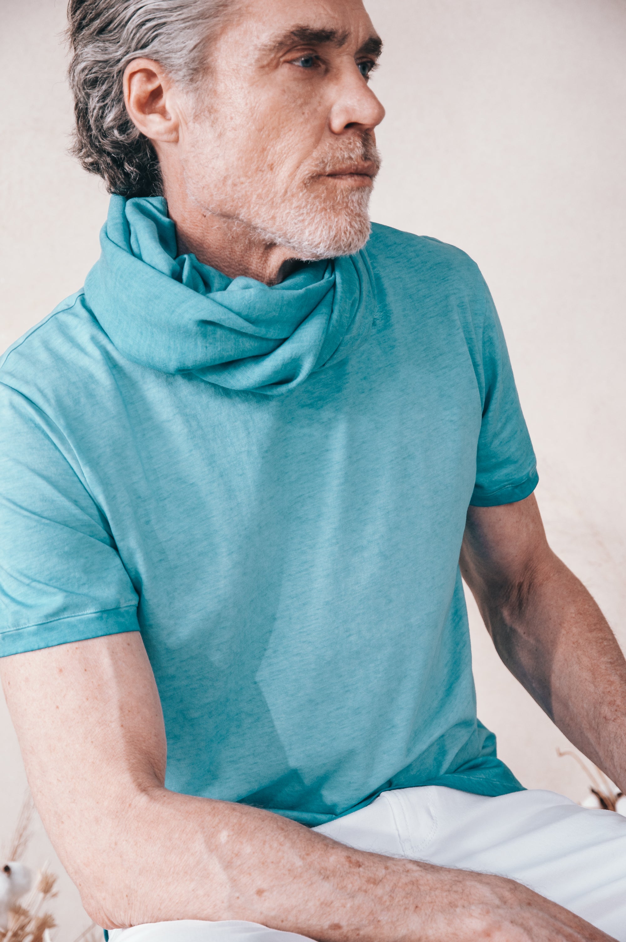 Club T-Shirt Slim Faded - Nettuno