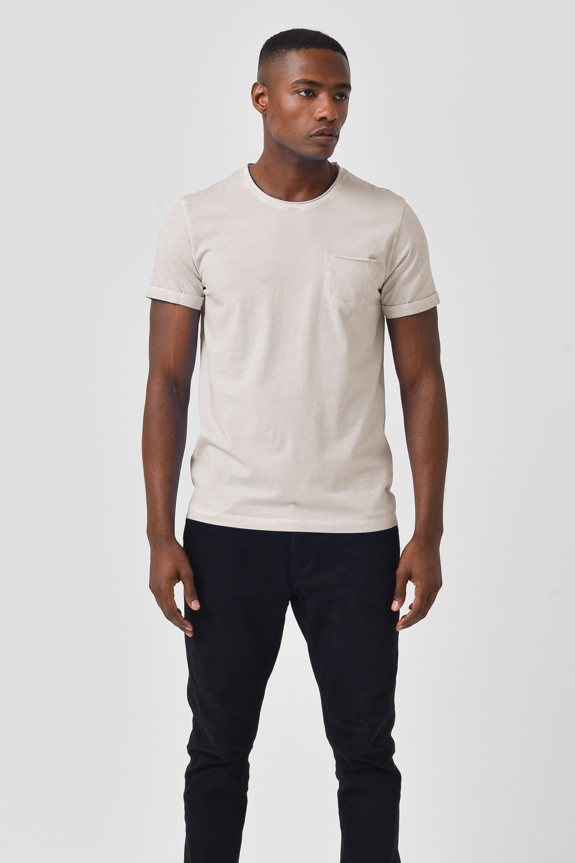 Plain Pocket Cotton T-Shirt - Canapa