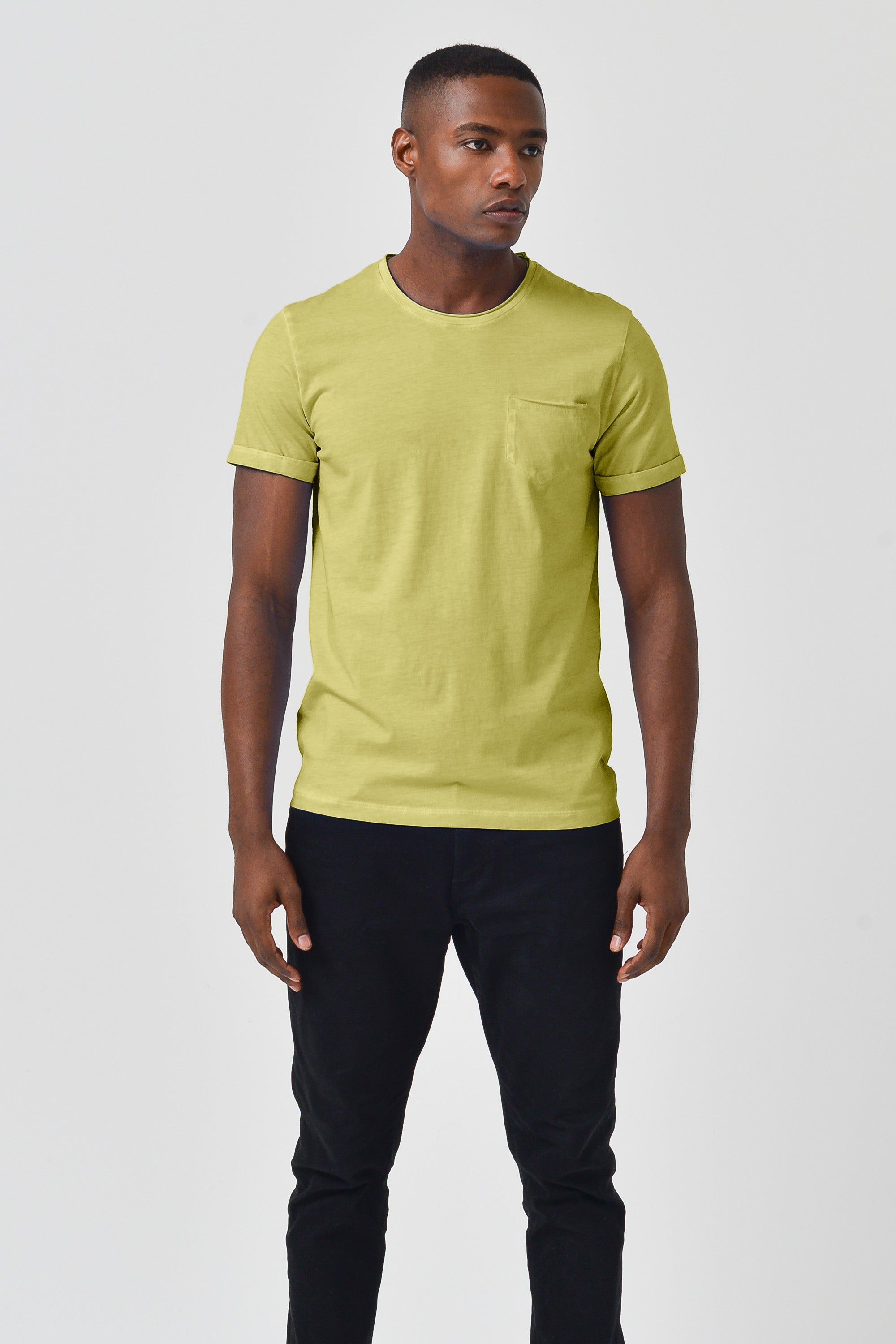 Plain Pocket Cotton T-Shirt - Moorea