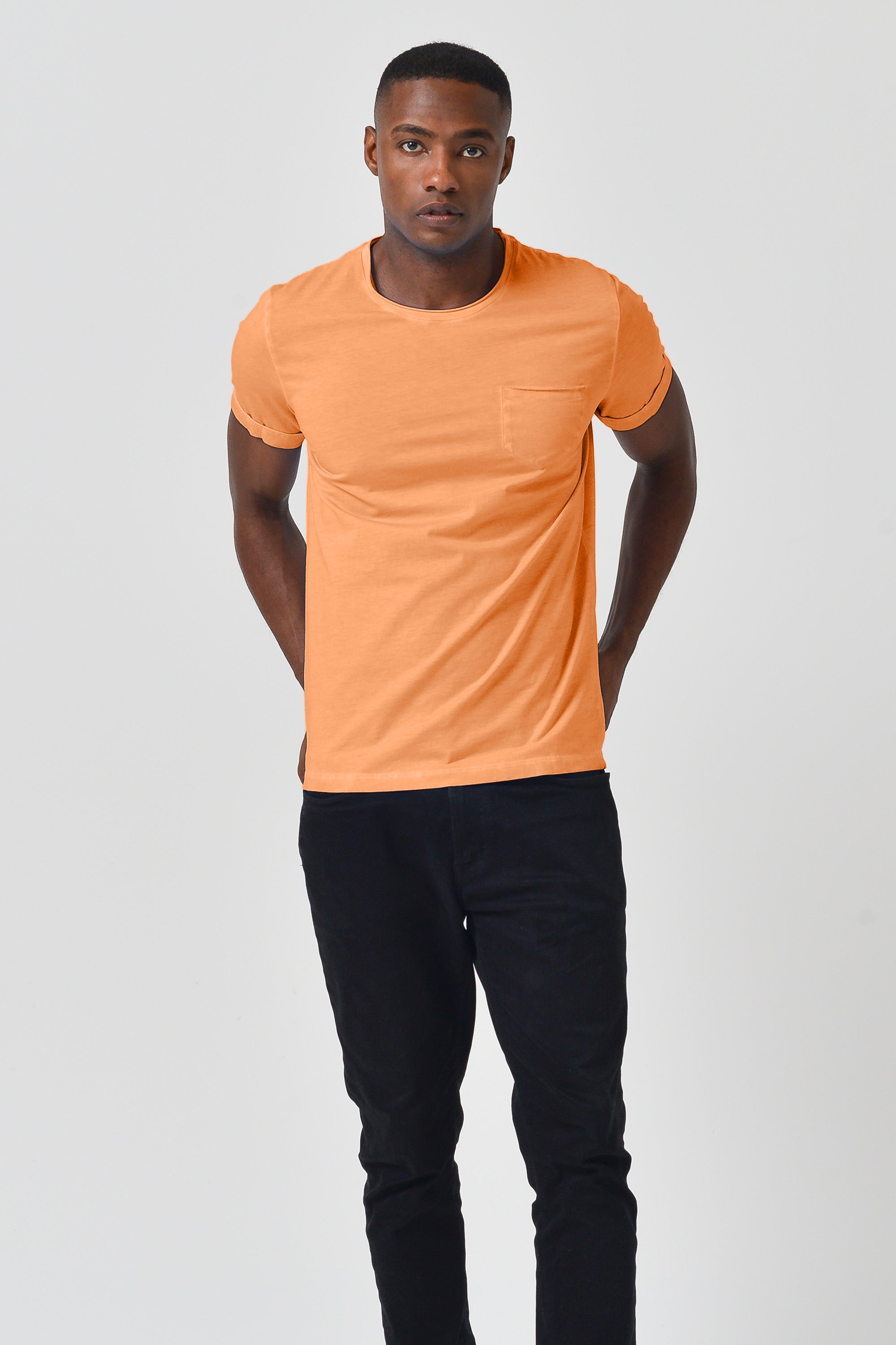 Plain Pocket Cotton T-Shirt - Sundance