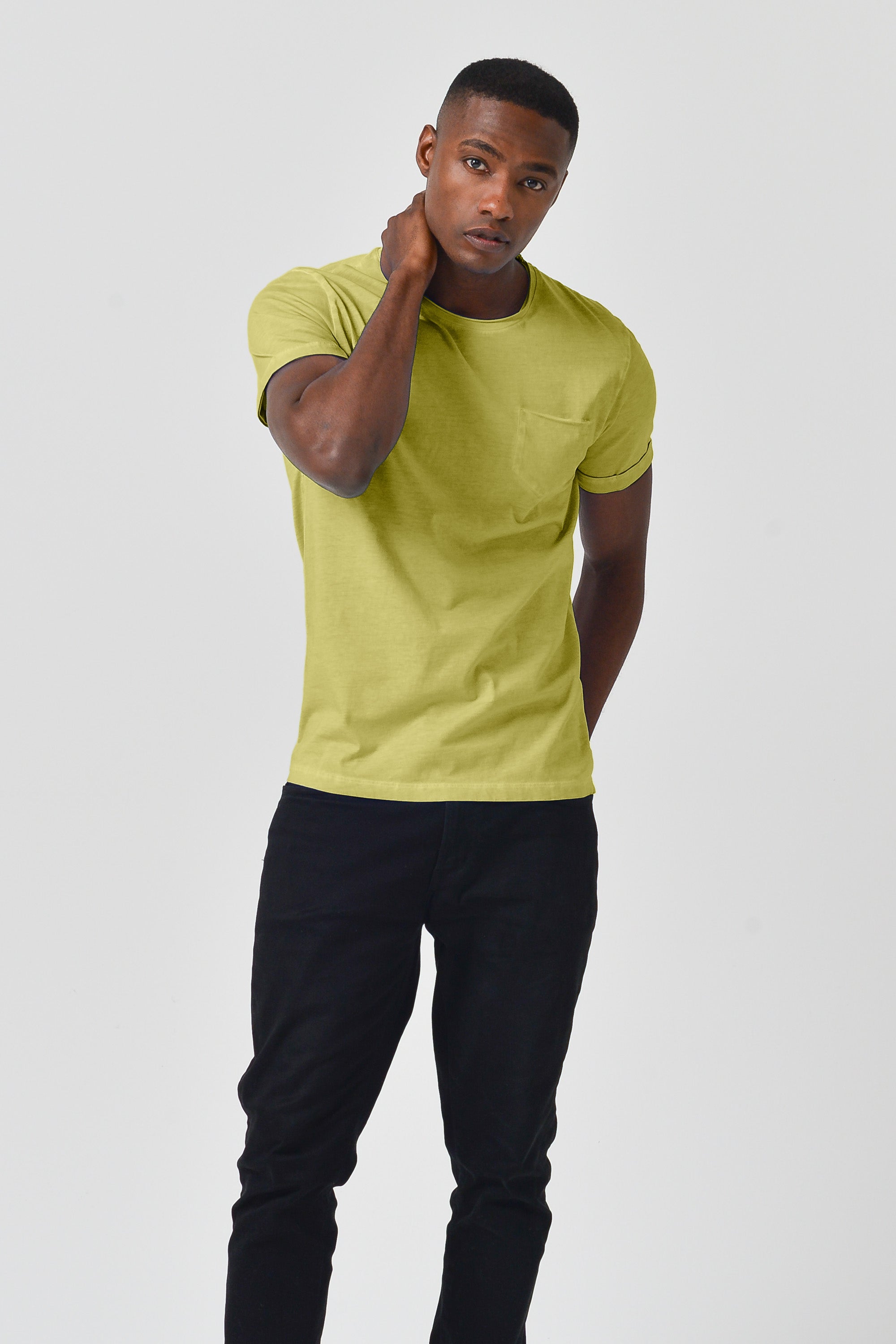Plain Pocket Cotton T-Shirt - Moorea