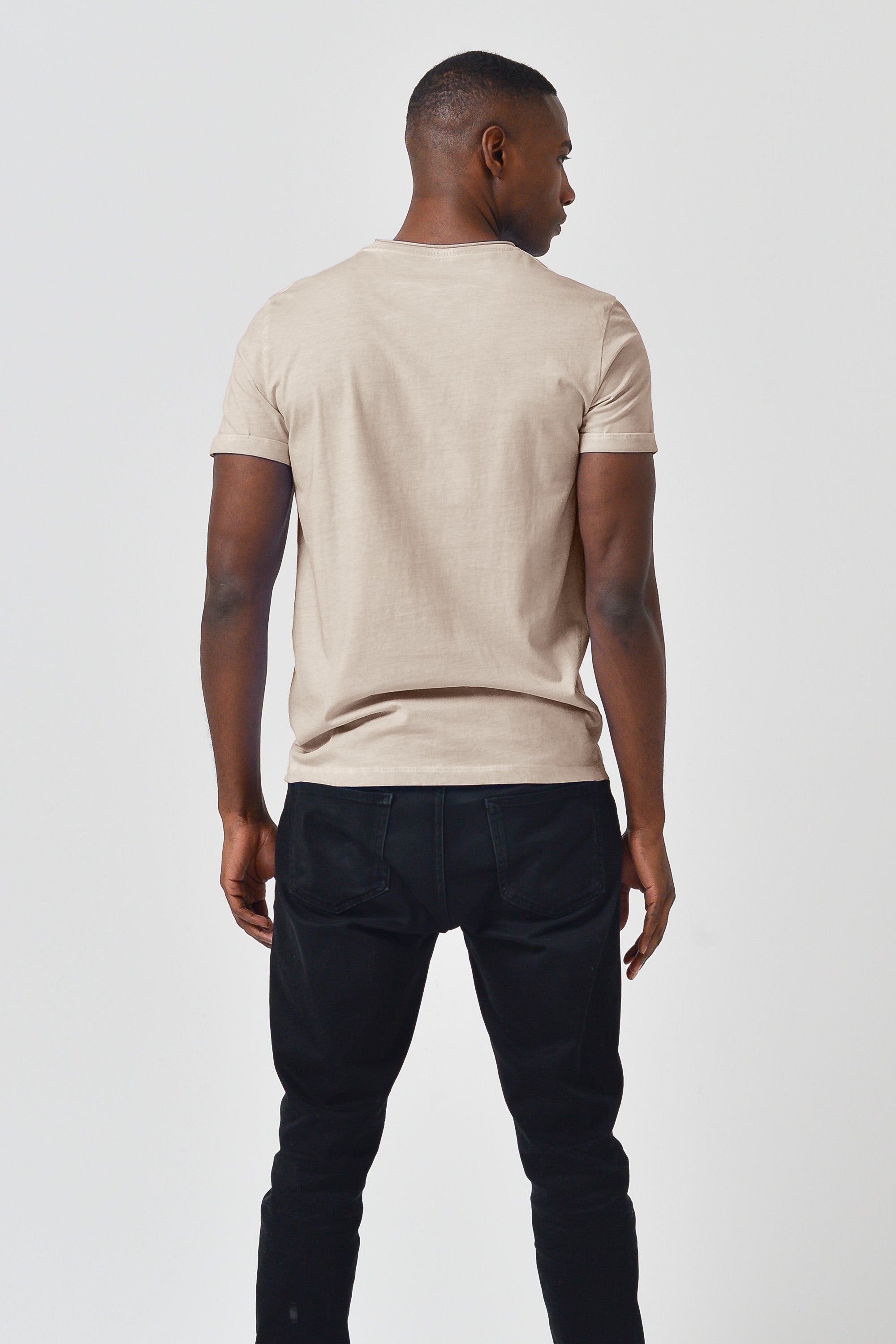 Plain Pocket Cotton T-Shirt - Harbor